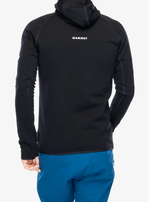 Mikina s kapucí Mammut Aconcagua ML Hooded Jkt - black