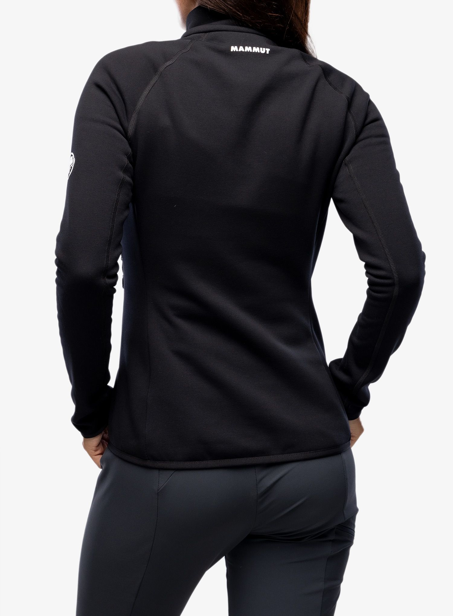 Fleece mikina dámská Mammut Aconcagua ML Jacket - black