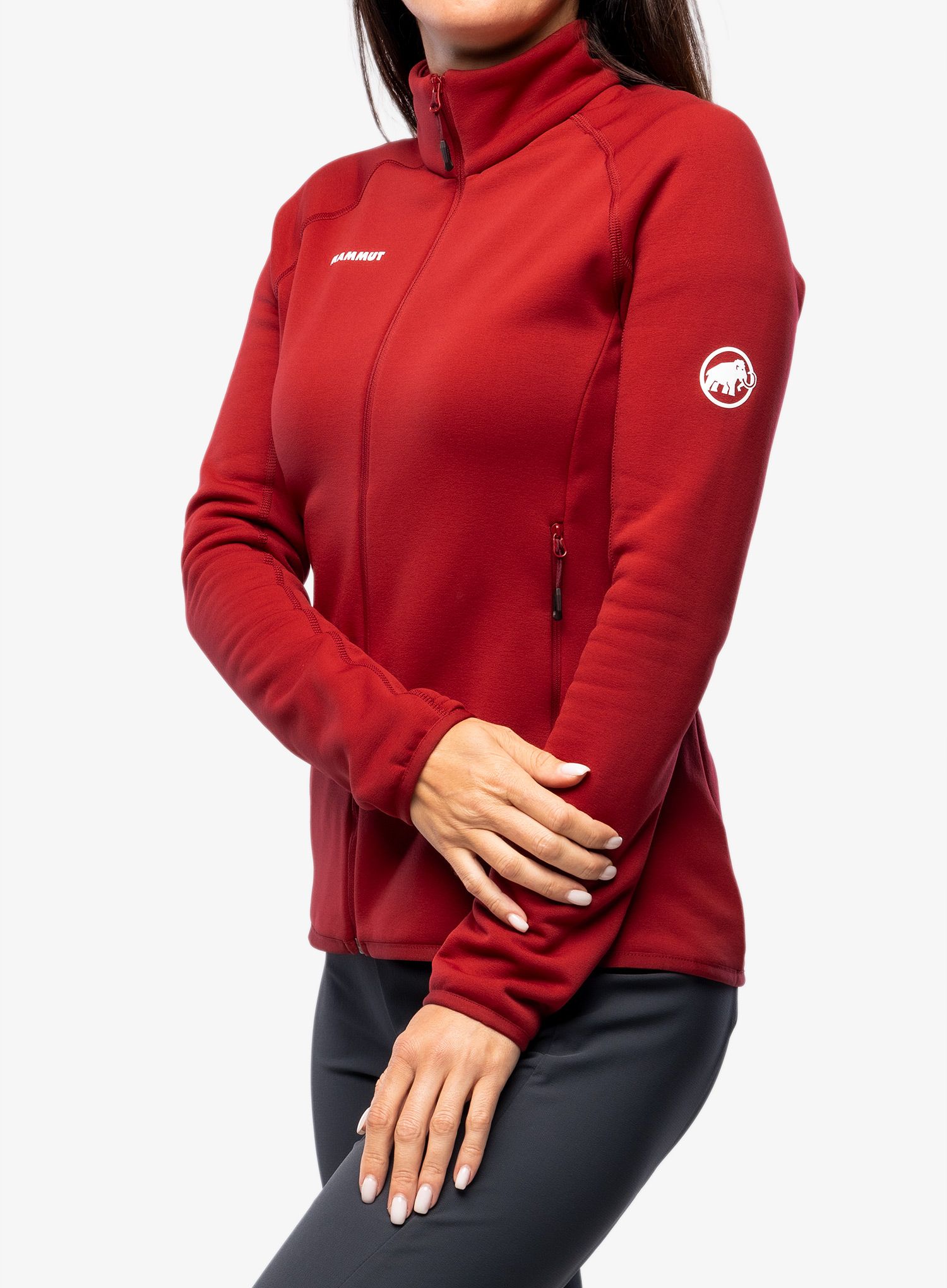 Dámská mikina Mammut Aconcagua ML Jacket - blood red
