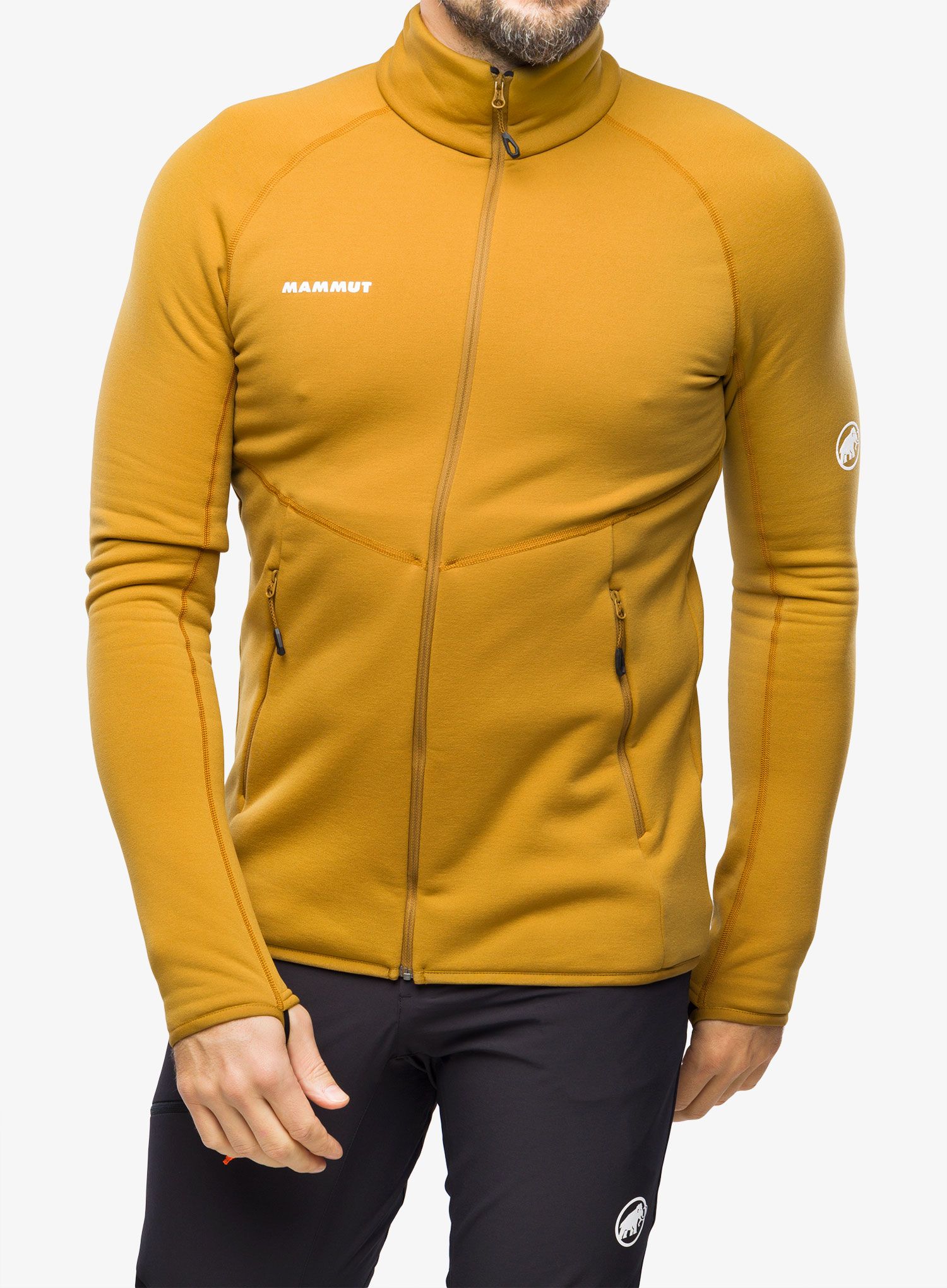 Fleece mikina pánská Mammut Aconcagua ML Jacket - cheetah