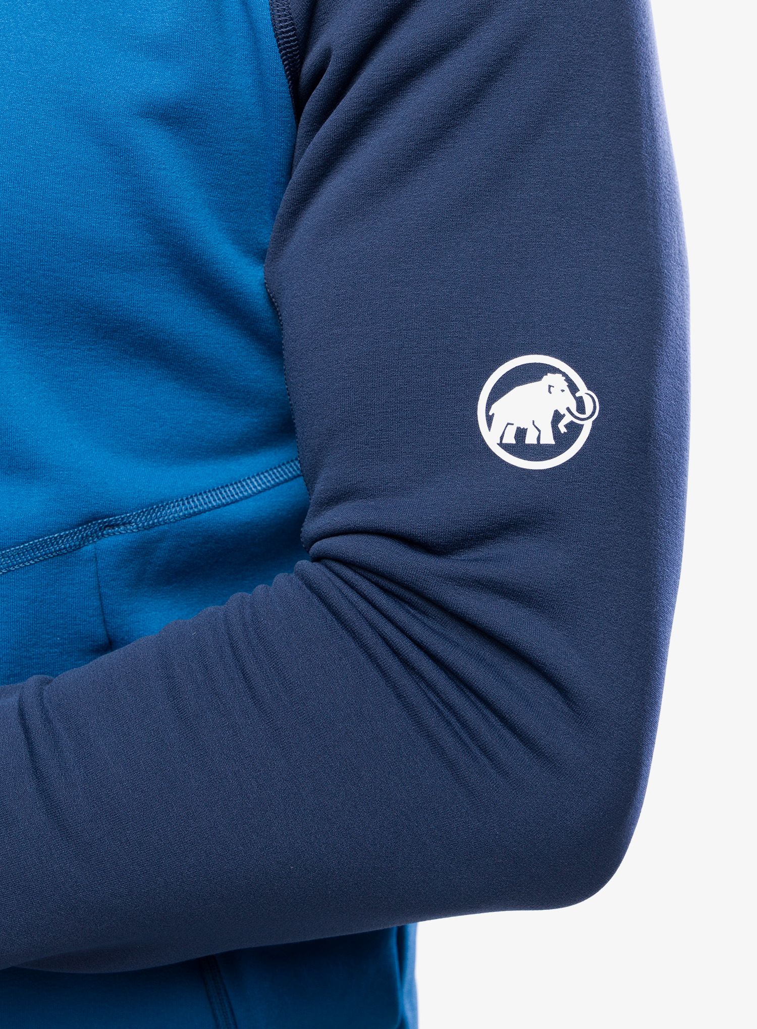 Fleece mikina Mammut Aconcagua ML Jacket - deep ice/marine