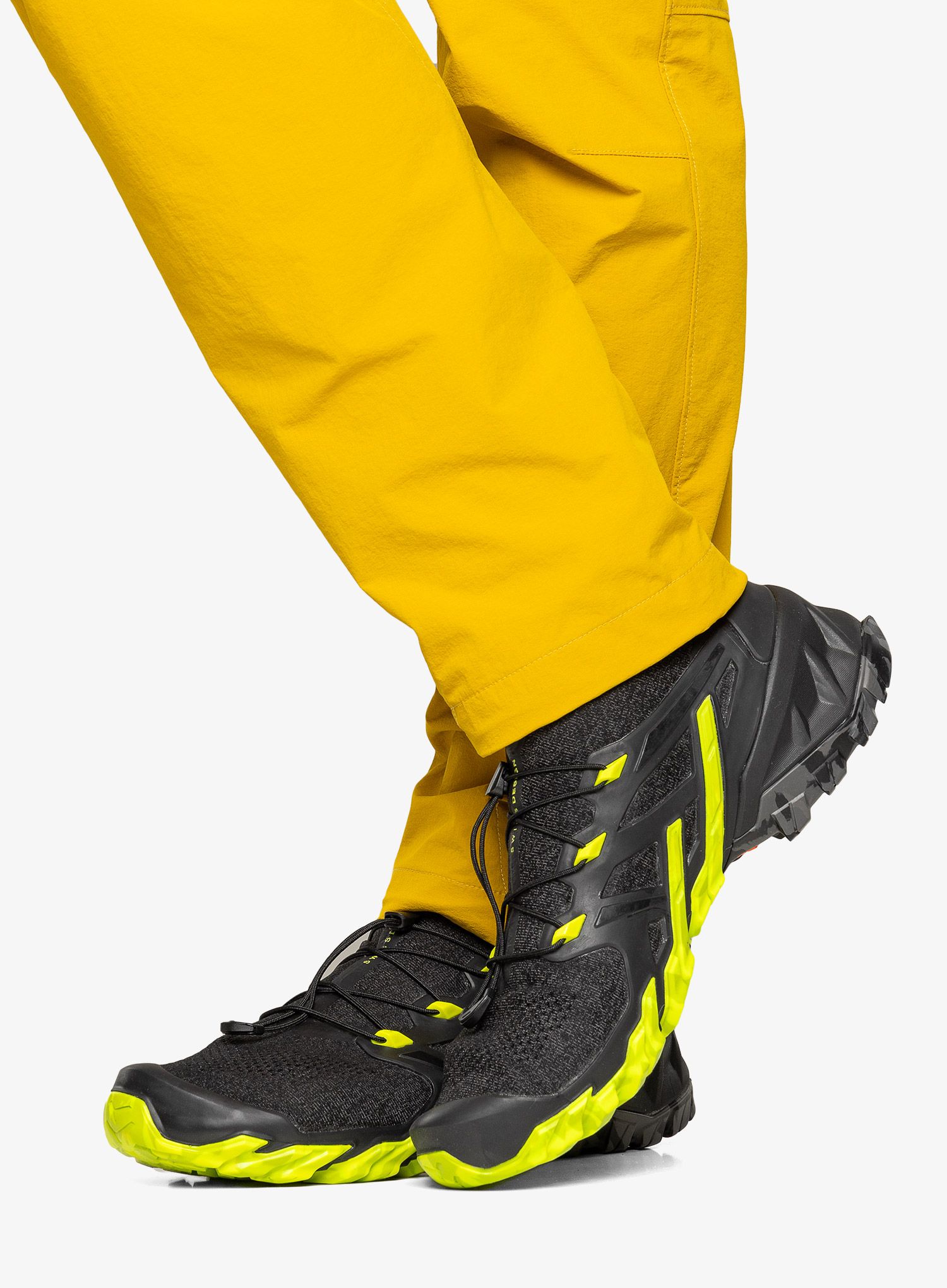 Pánské boty Mammut Aegility Pro Mid - black/highlime