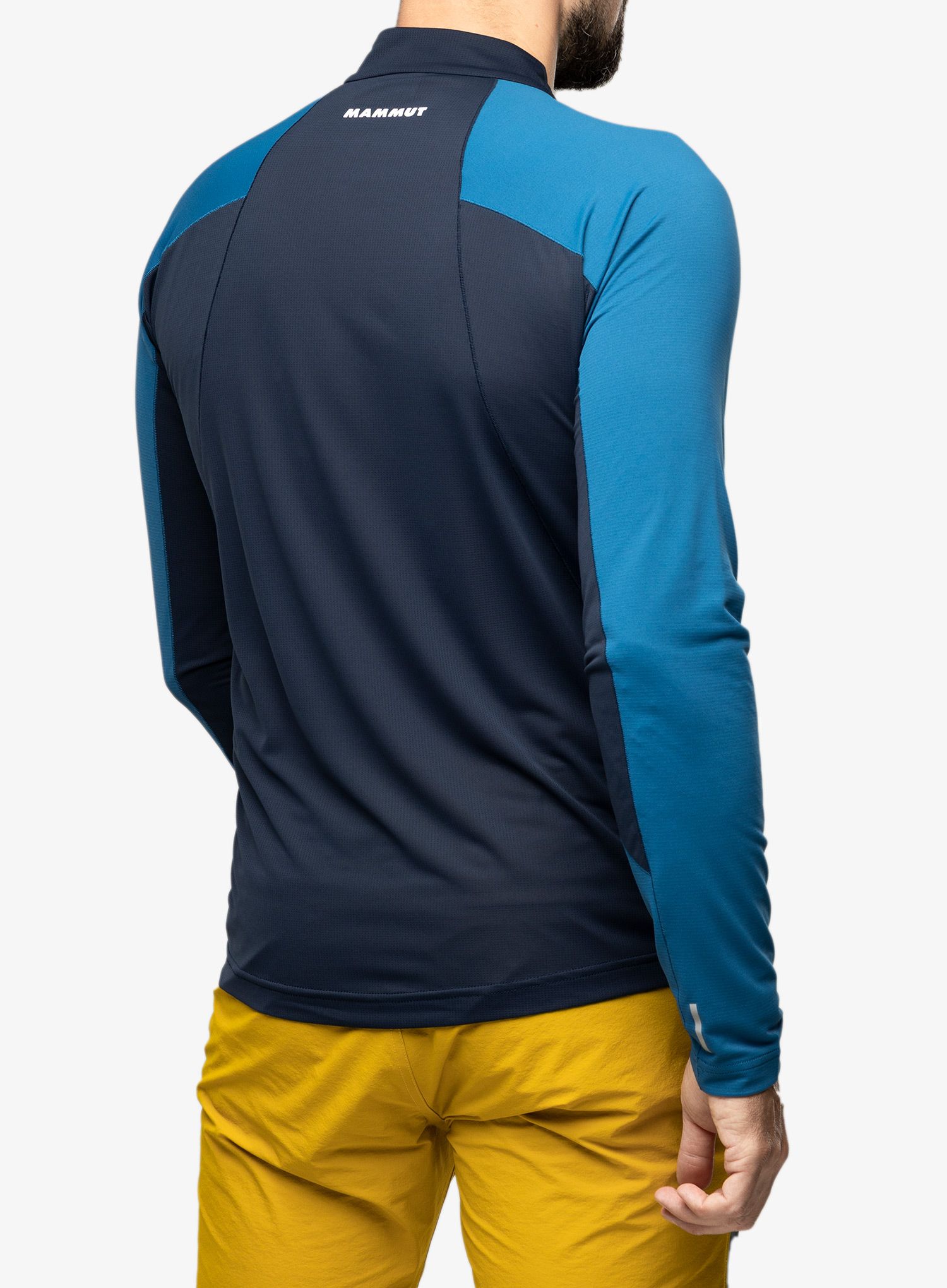 Pánská mikina Mammut Aenergy FL Half Zip Longsleeve - deep ice/marine