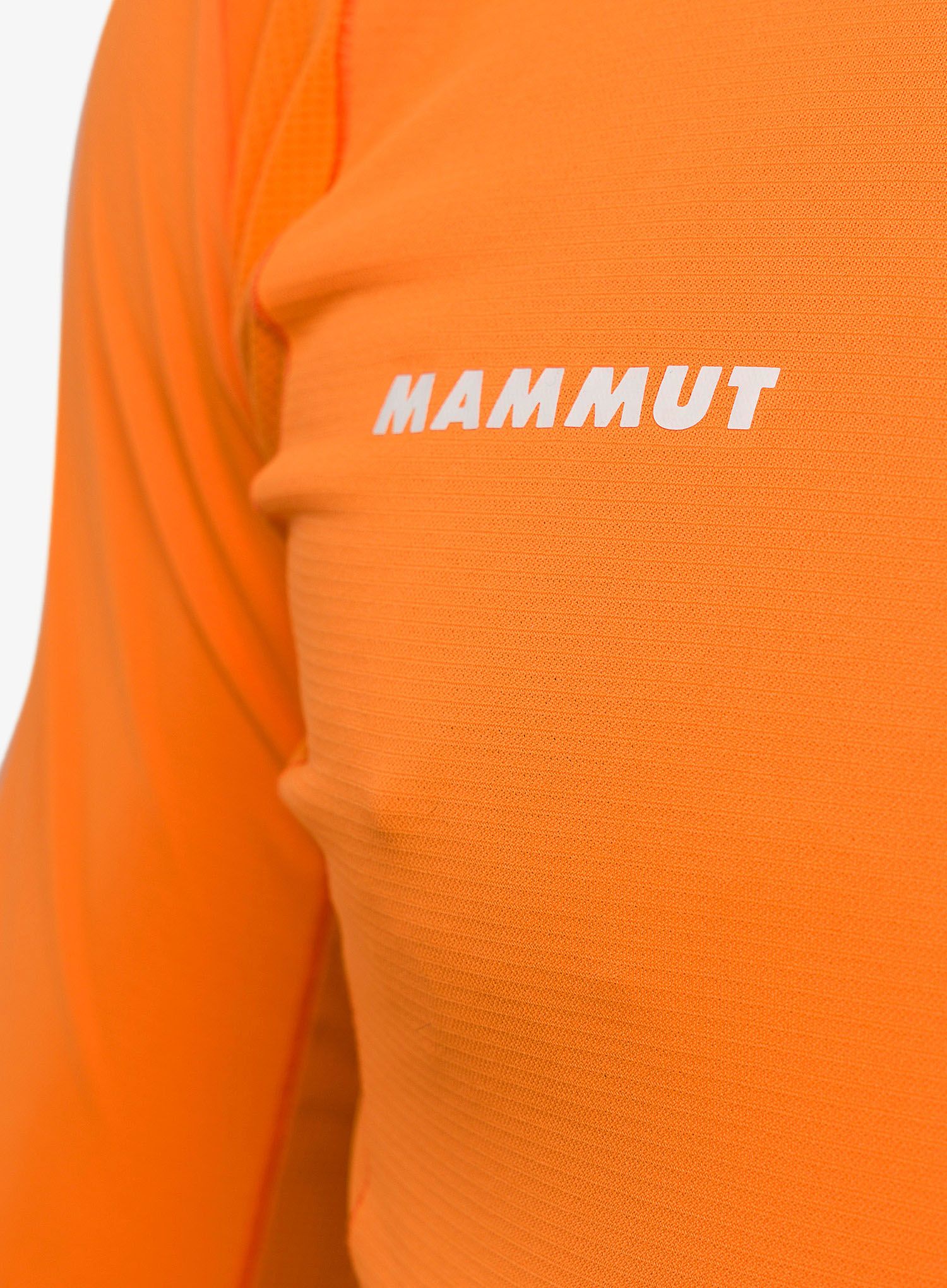 Funkční mikina Mammut Aenergy FL Half Zip Longsleeve - tangerine/dark tangerine