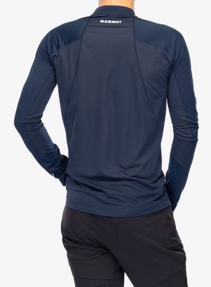 Mikina Mammut Aenergy FL Half Zip Longsleeve - marine