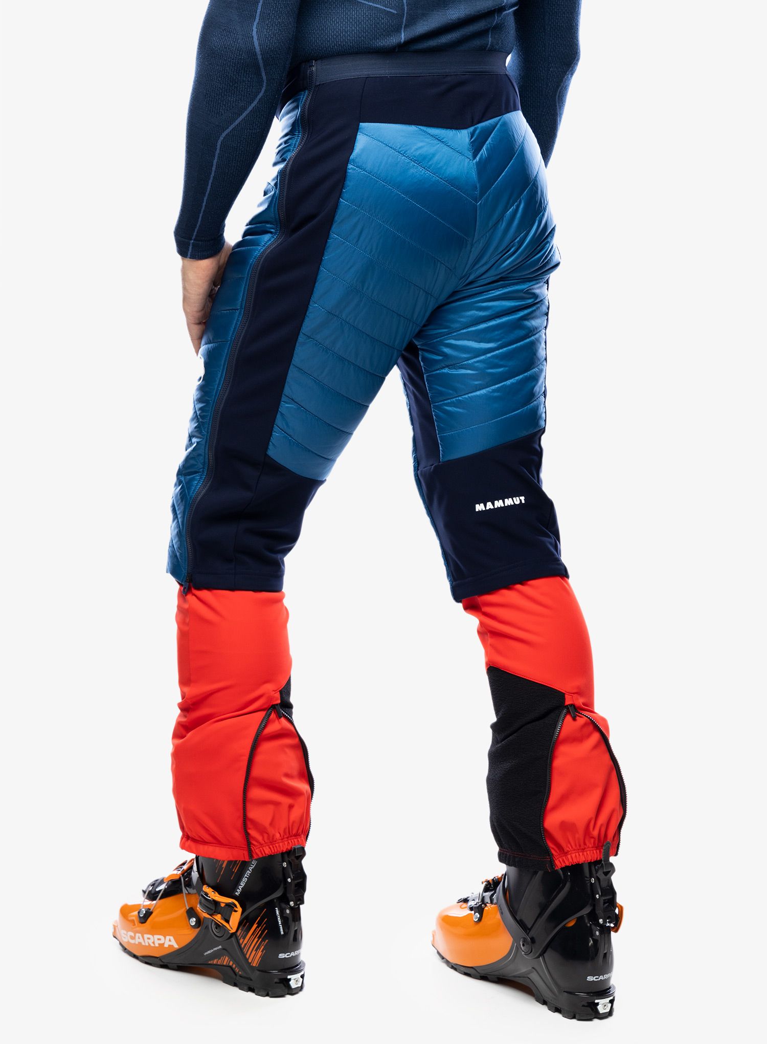 Zateplené kraťasy Mammut Aenergy IN Shorts - deep ice/marine