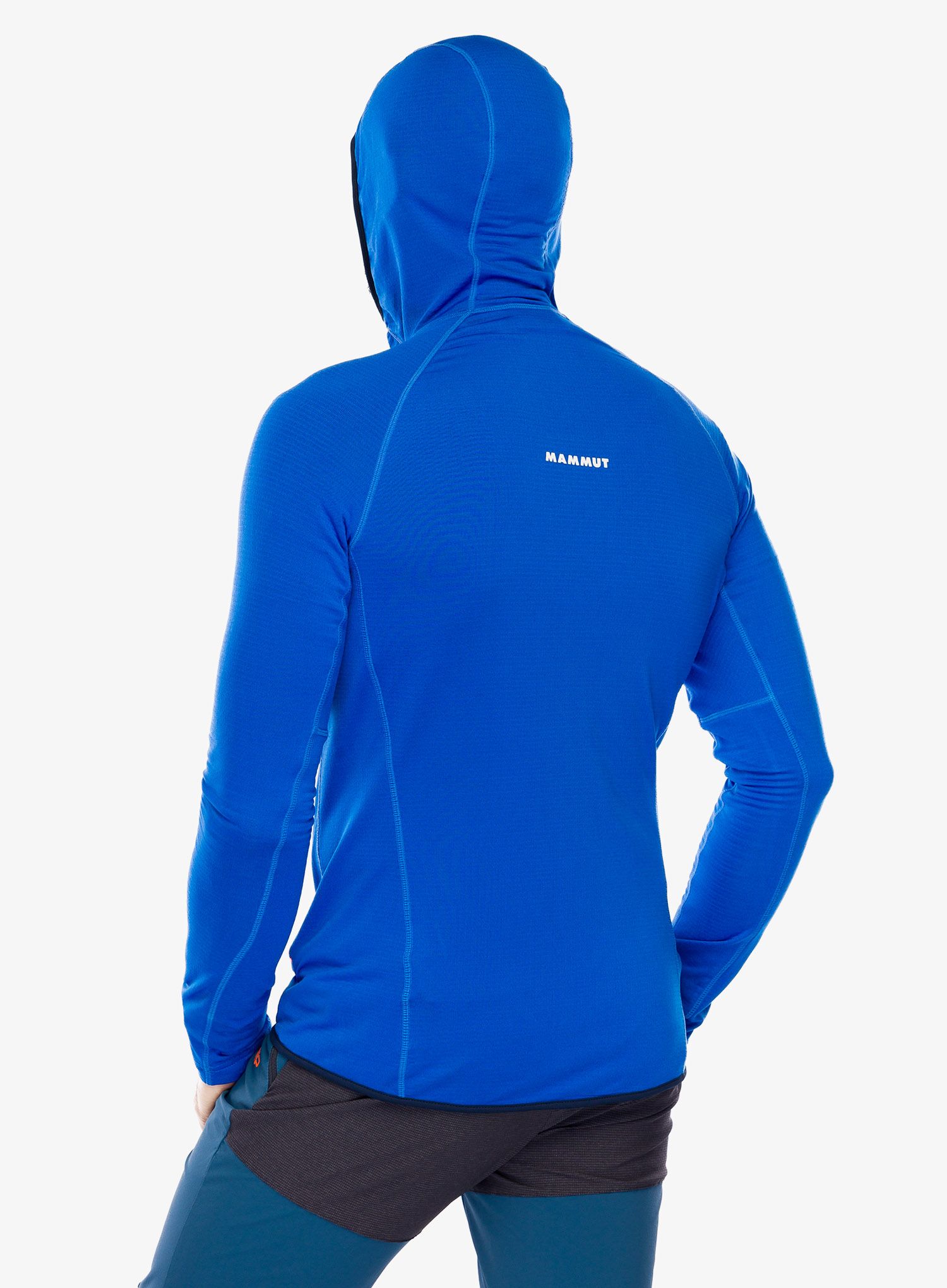 Mikina s kapucí Mammut Aenergy Light ML Hooded Jacket - azurit/marine