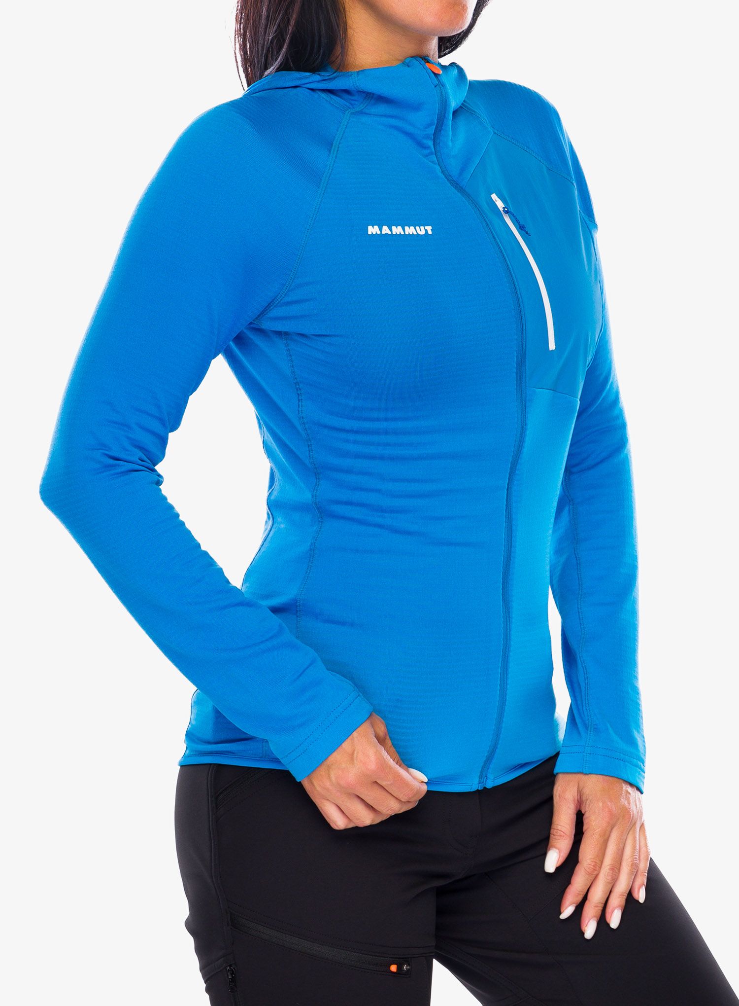 Dámská mikina Mammut Aenergy Light ML Hooded Jacket - glacier blue