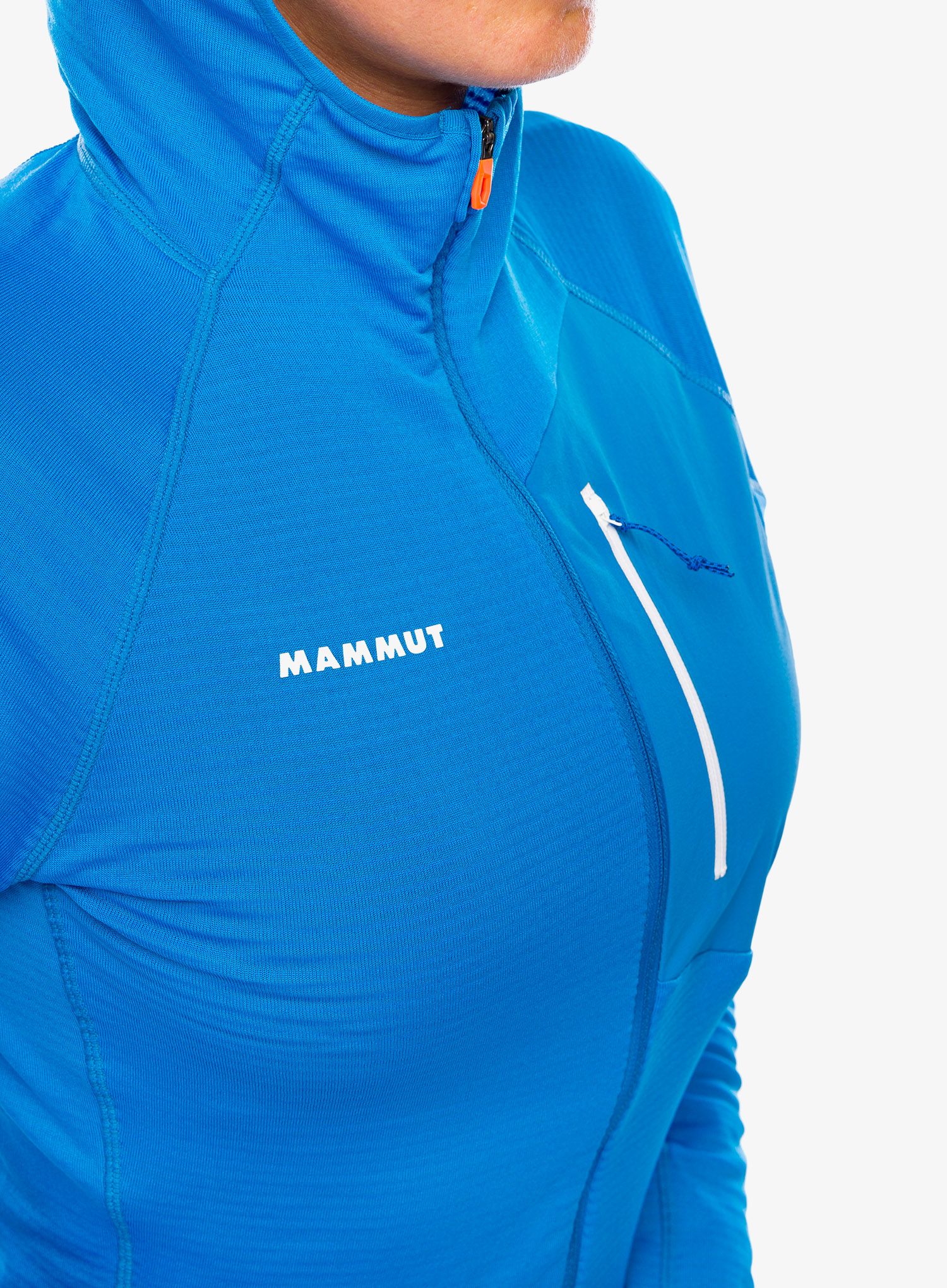 Dámská mikina Mammut Aenergy Light ML Hooded Jacket - glacier blue
