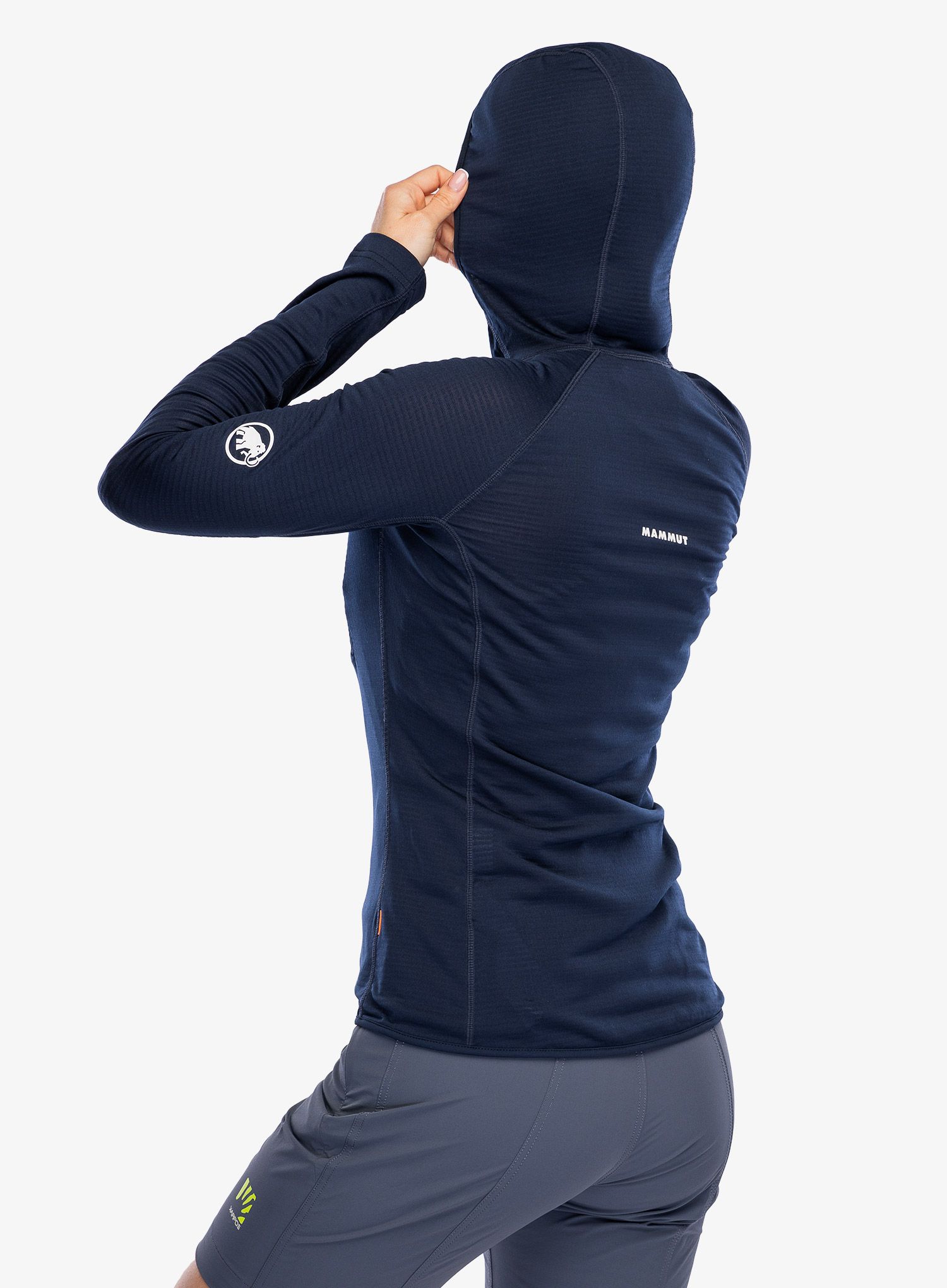 Dámská mikina se zipem Mammut Aenergy Light ML Hooded Jacket - marine
