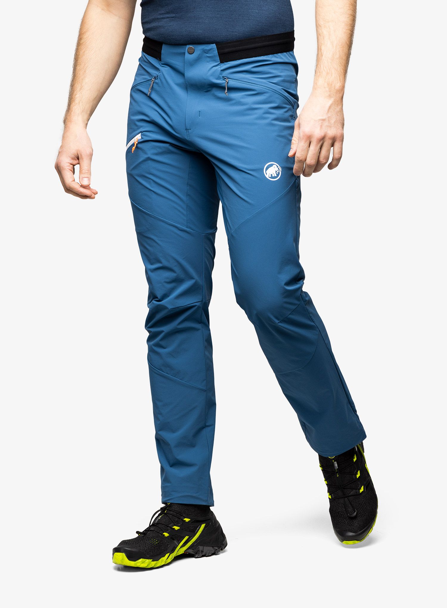 Softshellové kalhoty pánské Mammut Aenergy Light SO Pants - deep ice