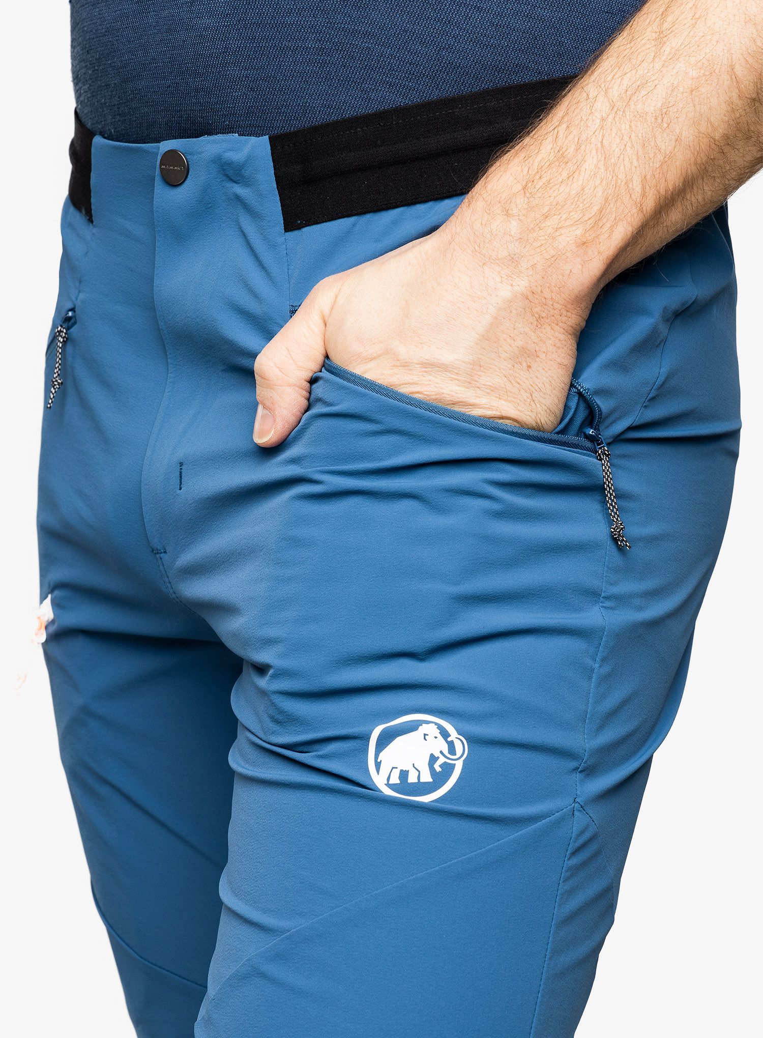 Softshellové kalhoty pánské Mammut Aenergy Light SO Pants - deep ice
