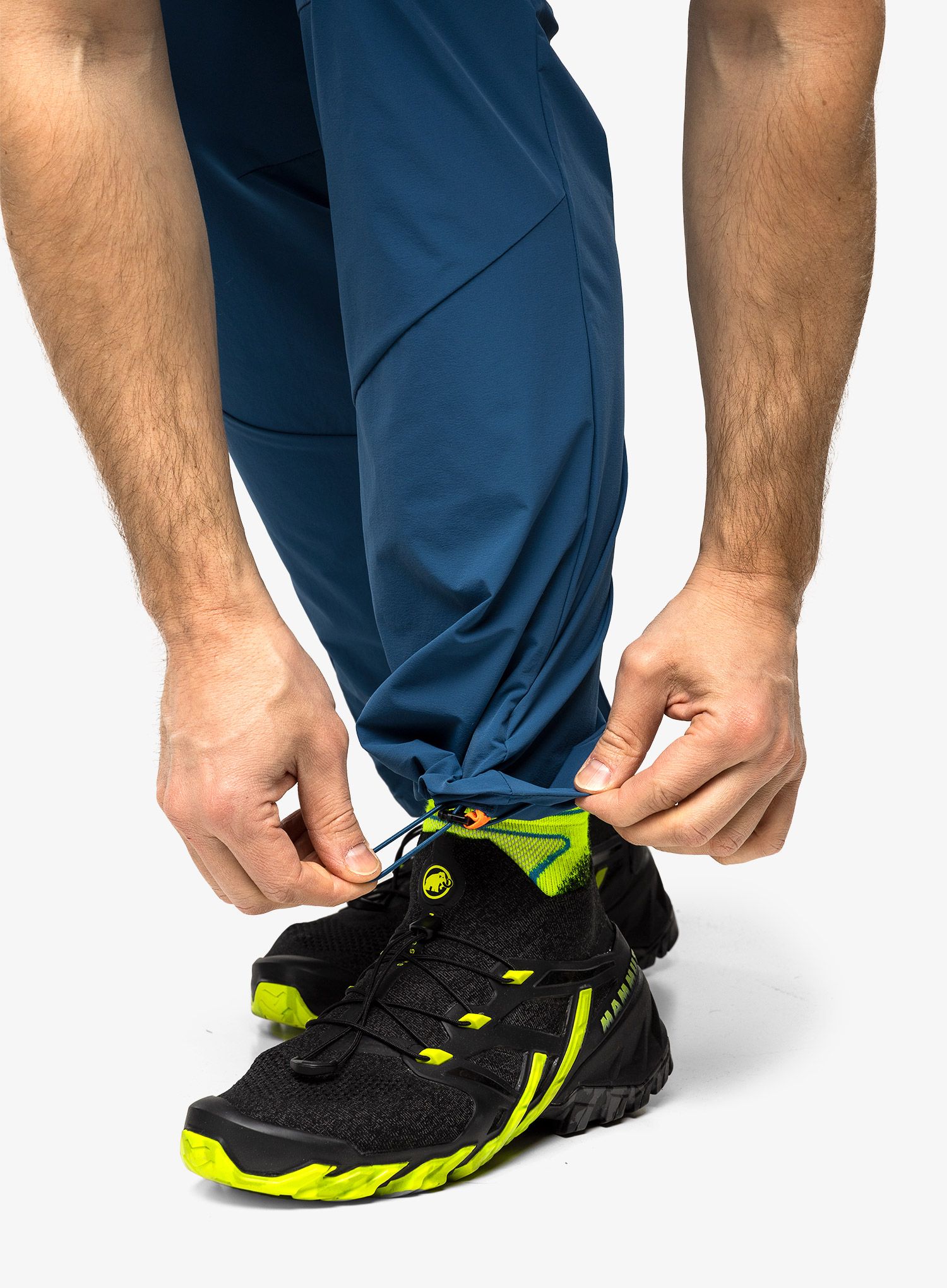 Softshellové kalhoty pánské Mammut Aenergy Light SO Pants - deep ice