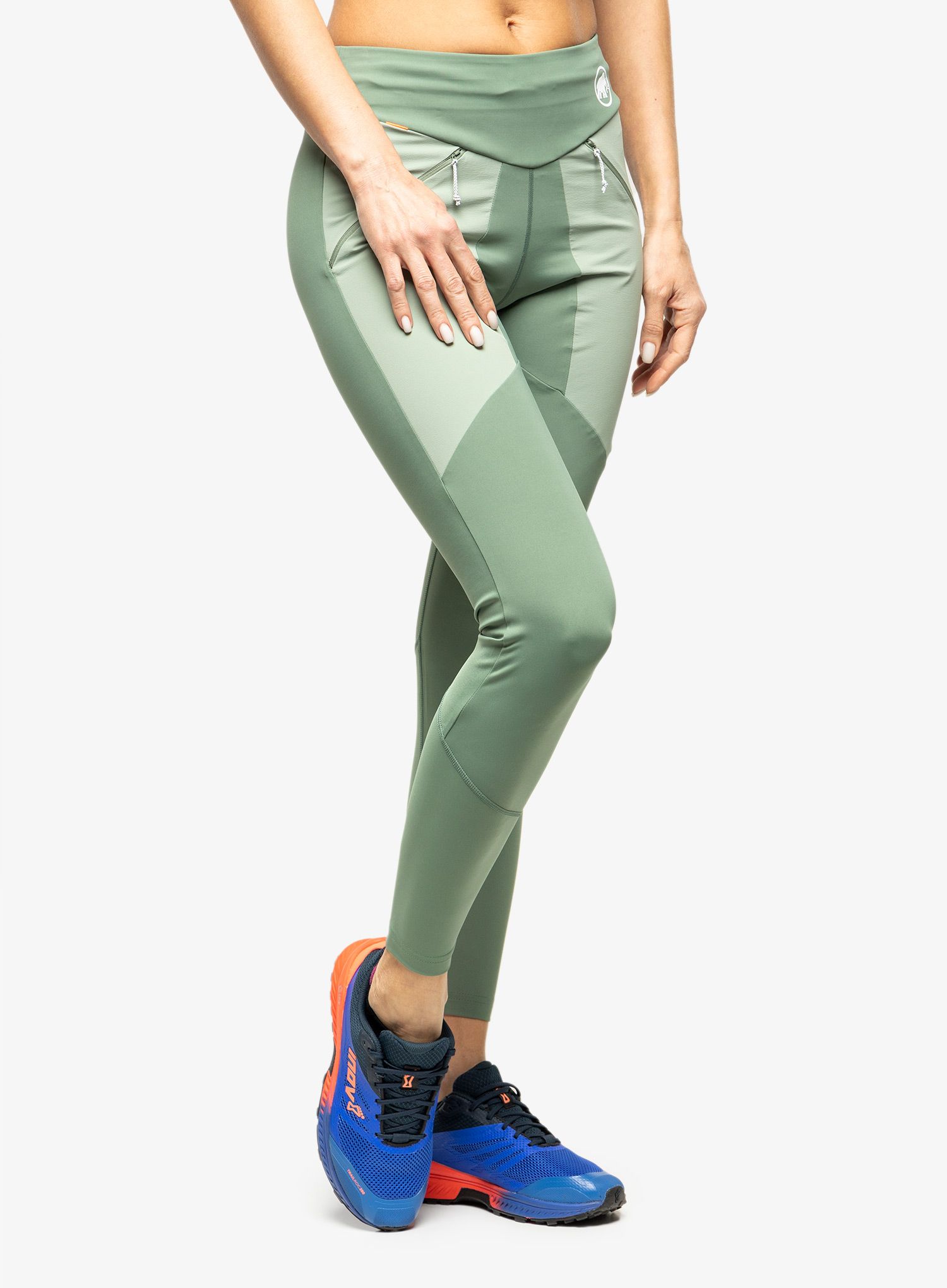 Dámské legíny Mammut Aenergy Light Tights - dark jade/jade