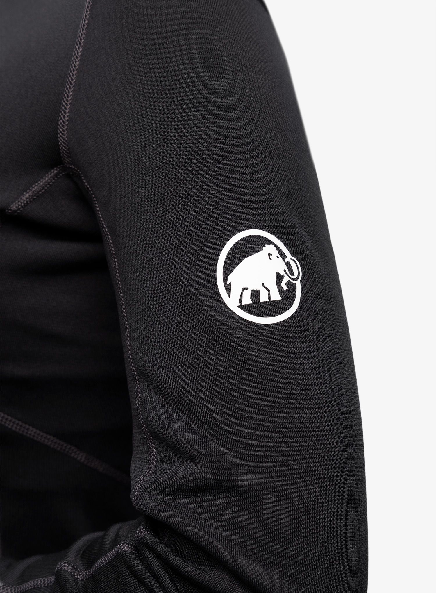 Dámská mikina bez kapuce Mammut Aenergy ML Half Zip Pull - black