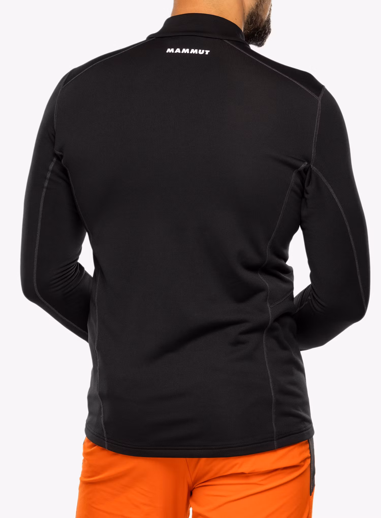 Pánská mikina Mammut Aenergy ML Half Zip Pull - black
