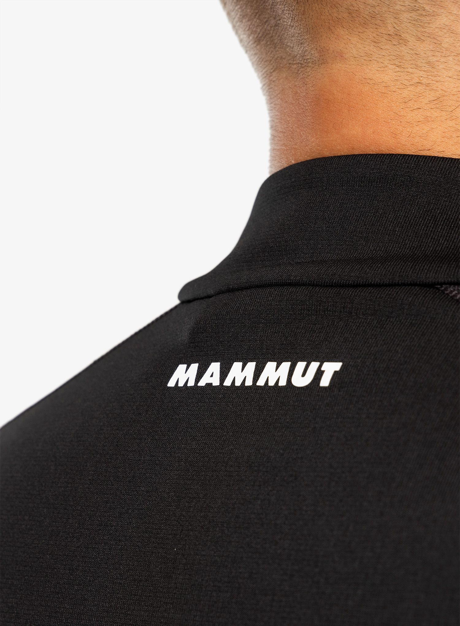 Pánská mikina Mammut Aenergy ML Half Zip Pull - black