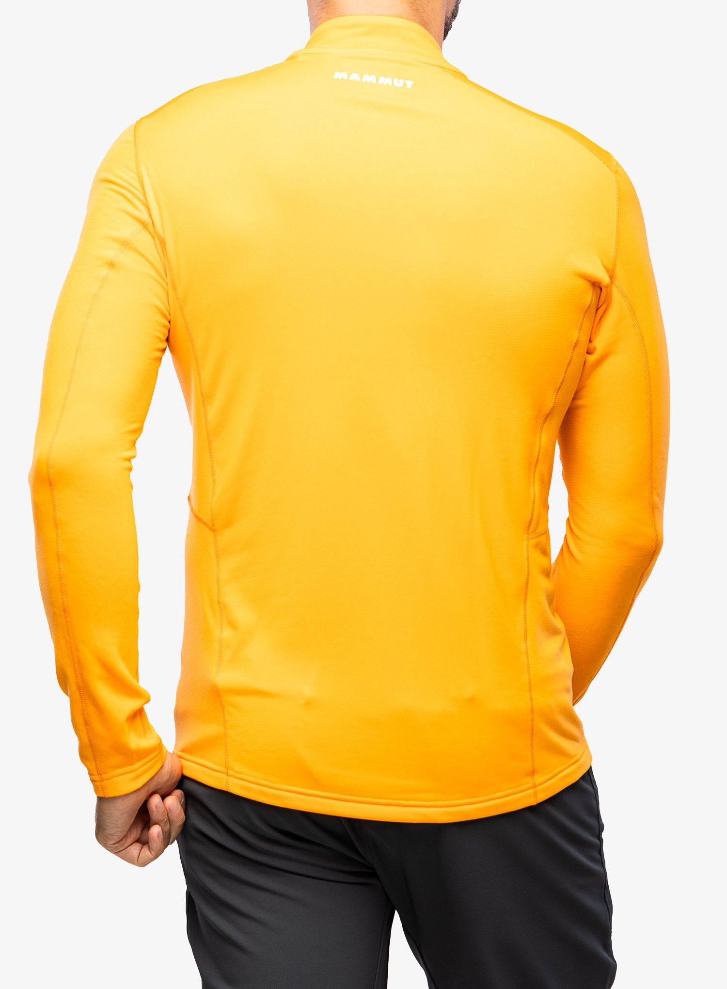 Fleece mikina Mammut Aenergy ML Half Zip Pull - tangerine/black