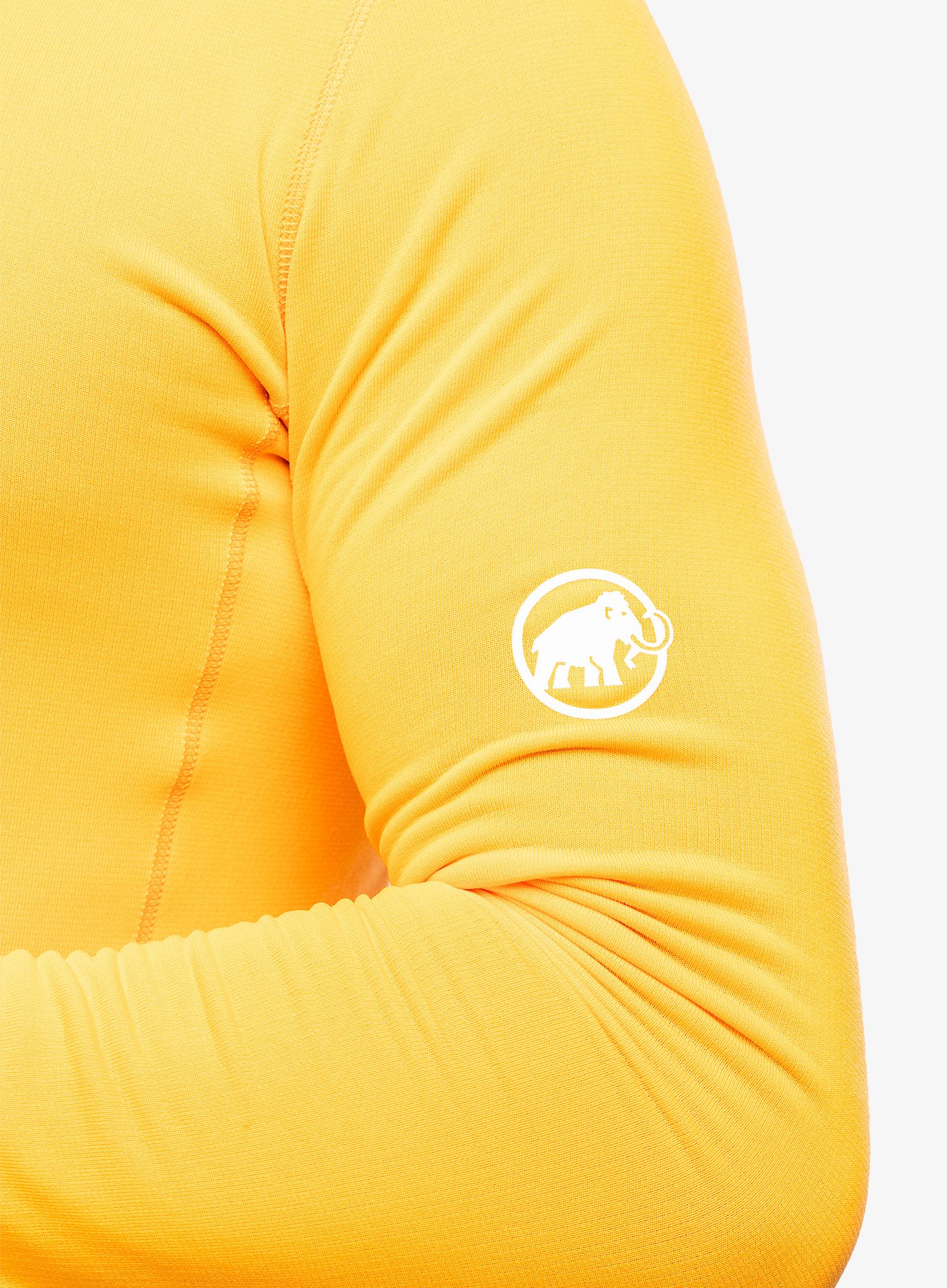 Fleece mikina Mammut Aenergy ML Half Zip Pull - tangerine/black
