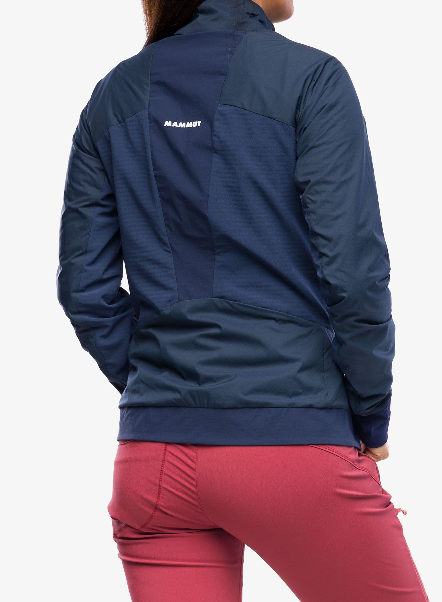 Hybridní bunda dámská Mammut Aenergy IN Hybrid Jacket - marine/white