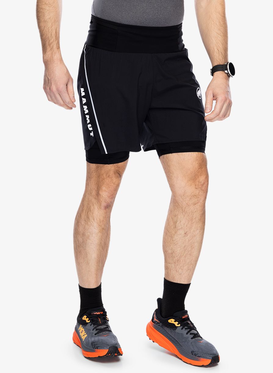 Běžecké kraťasy Mammut Aenergy TR 2 in 1 Shorts - black