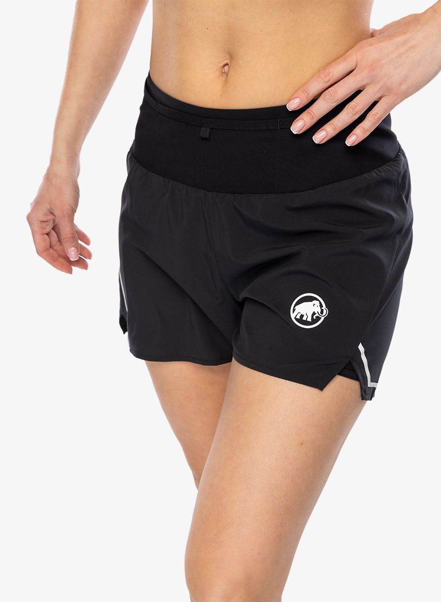 Běžecké kraťasy dámské Mammut Aenergy TR 2 in 1 Shorts - black/black