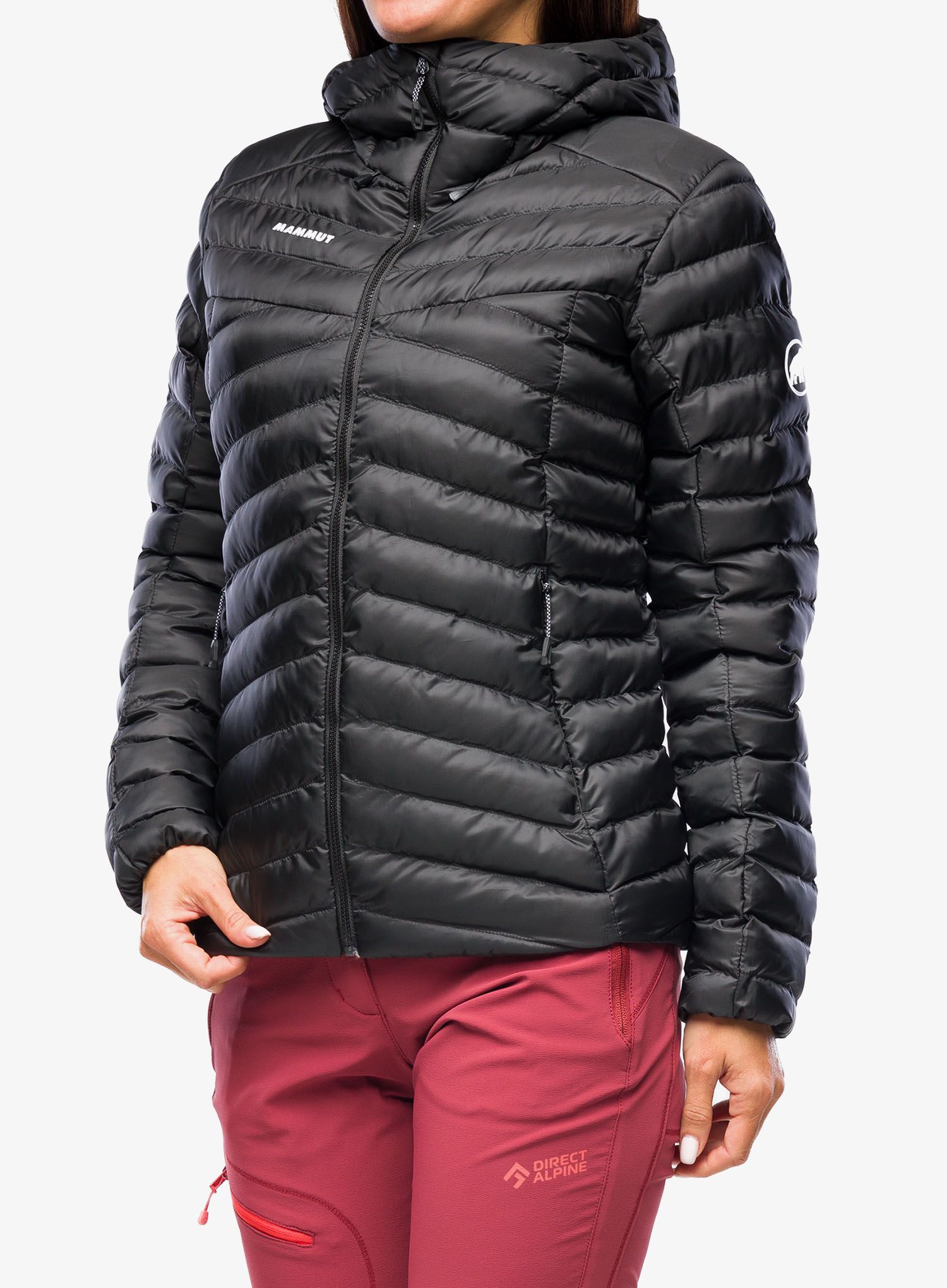 Zateplená bunda dámská Mammut Albula IN Hooded Jacket - black