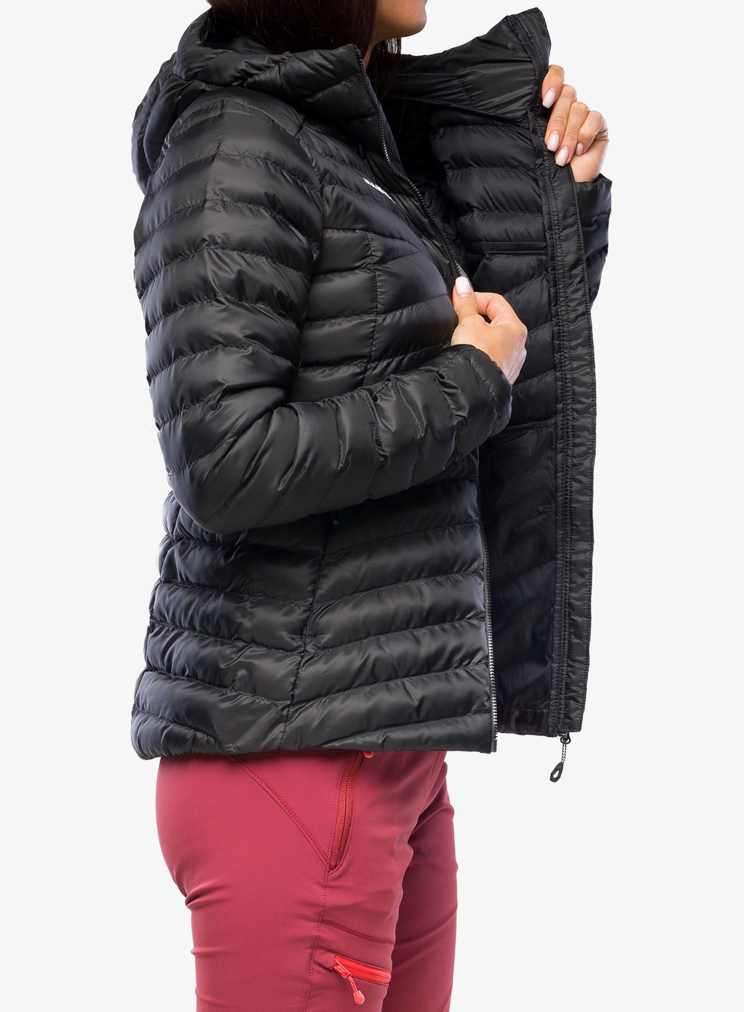 Zateplená bunda dámská Mammut Albula IN Hooded Jacket - black