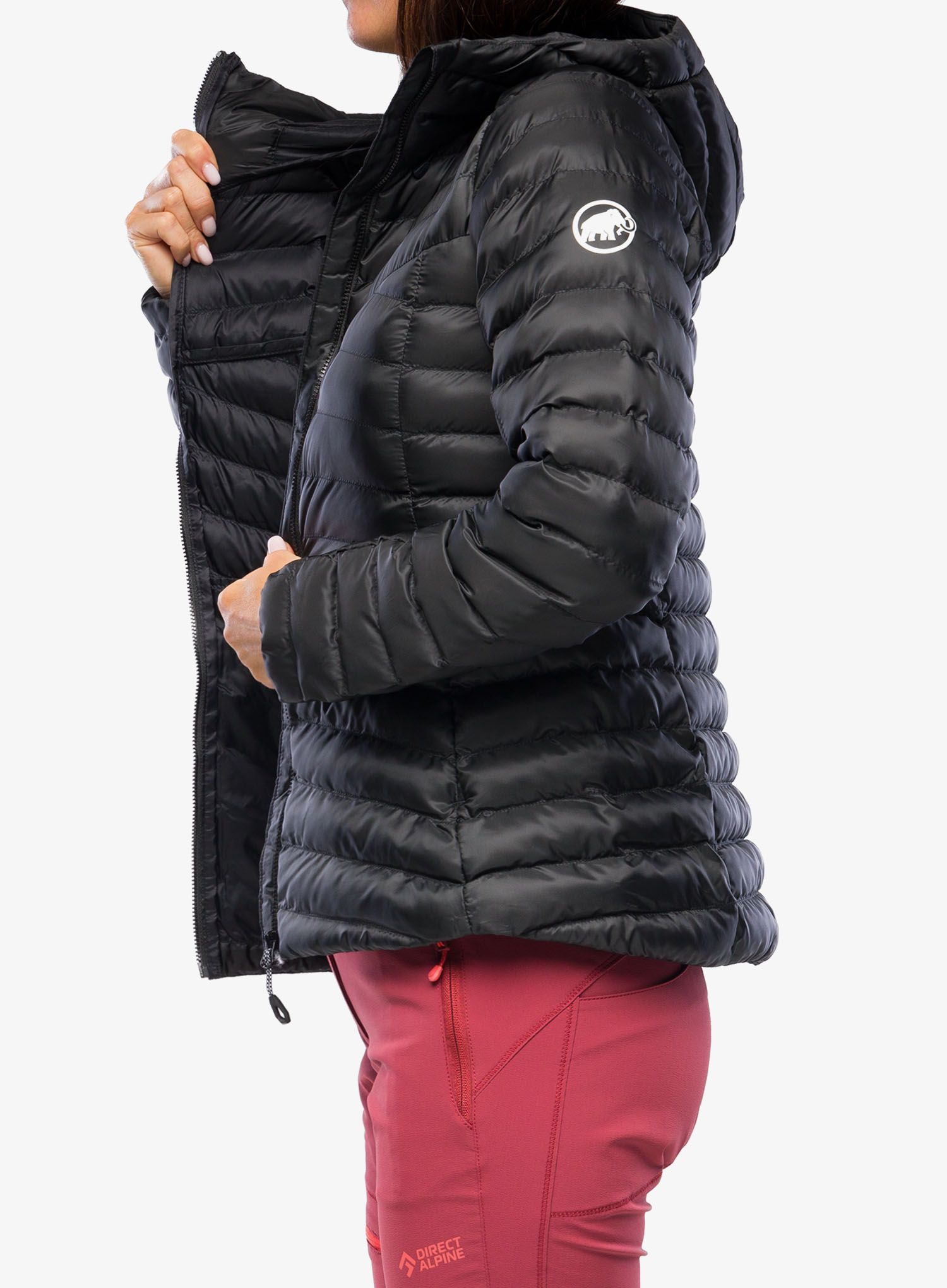 Zateplená bunda dámská Mammut Albula IN Hooded Jacket - black