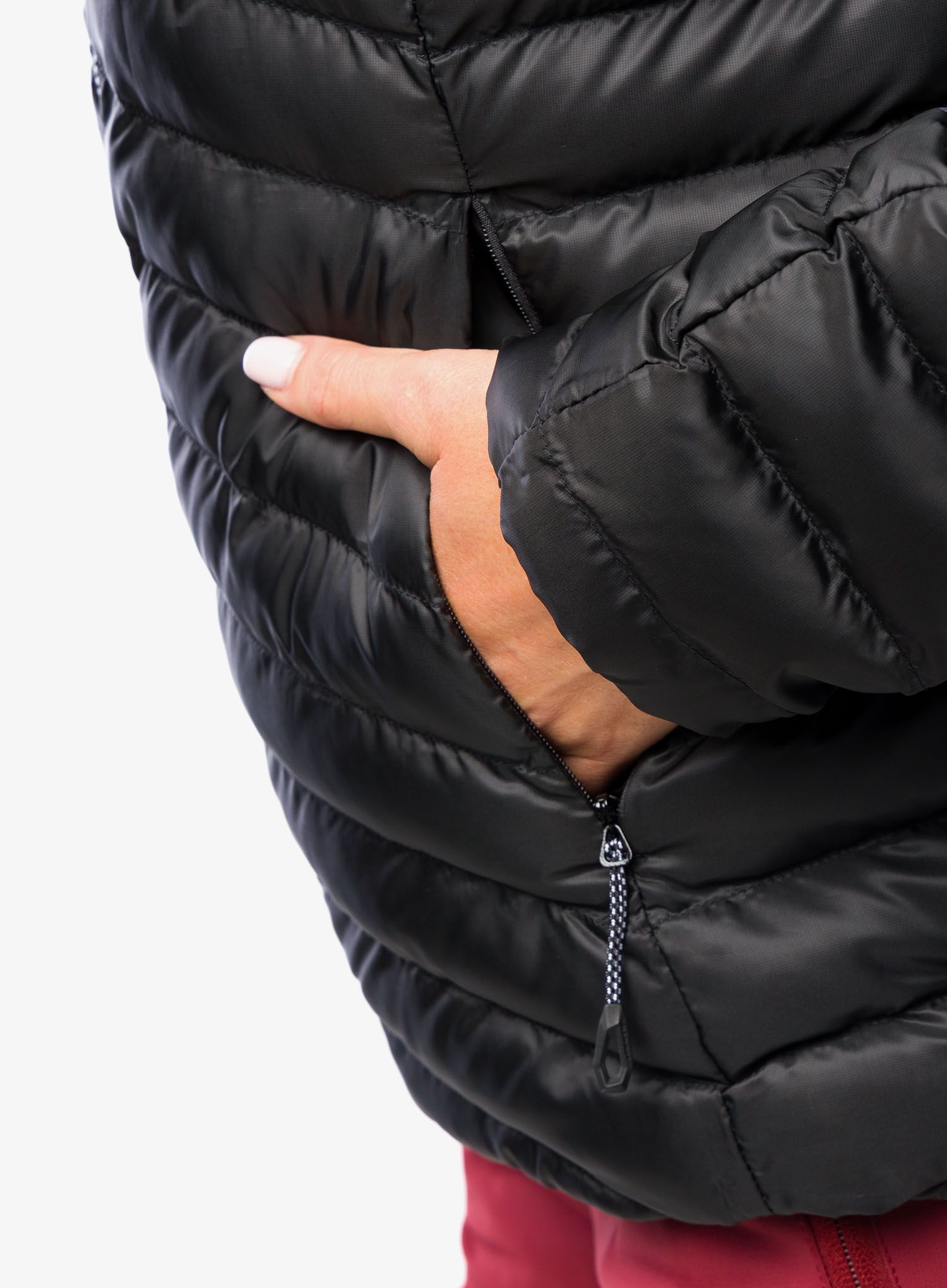 Zateplená bunda dámská Mammut Albula IN Hooded Jacket - black
