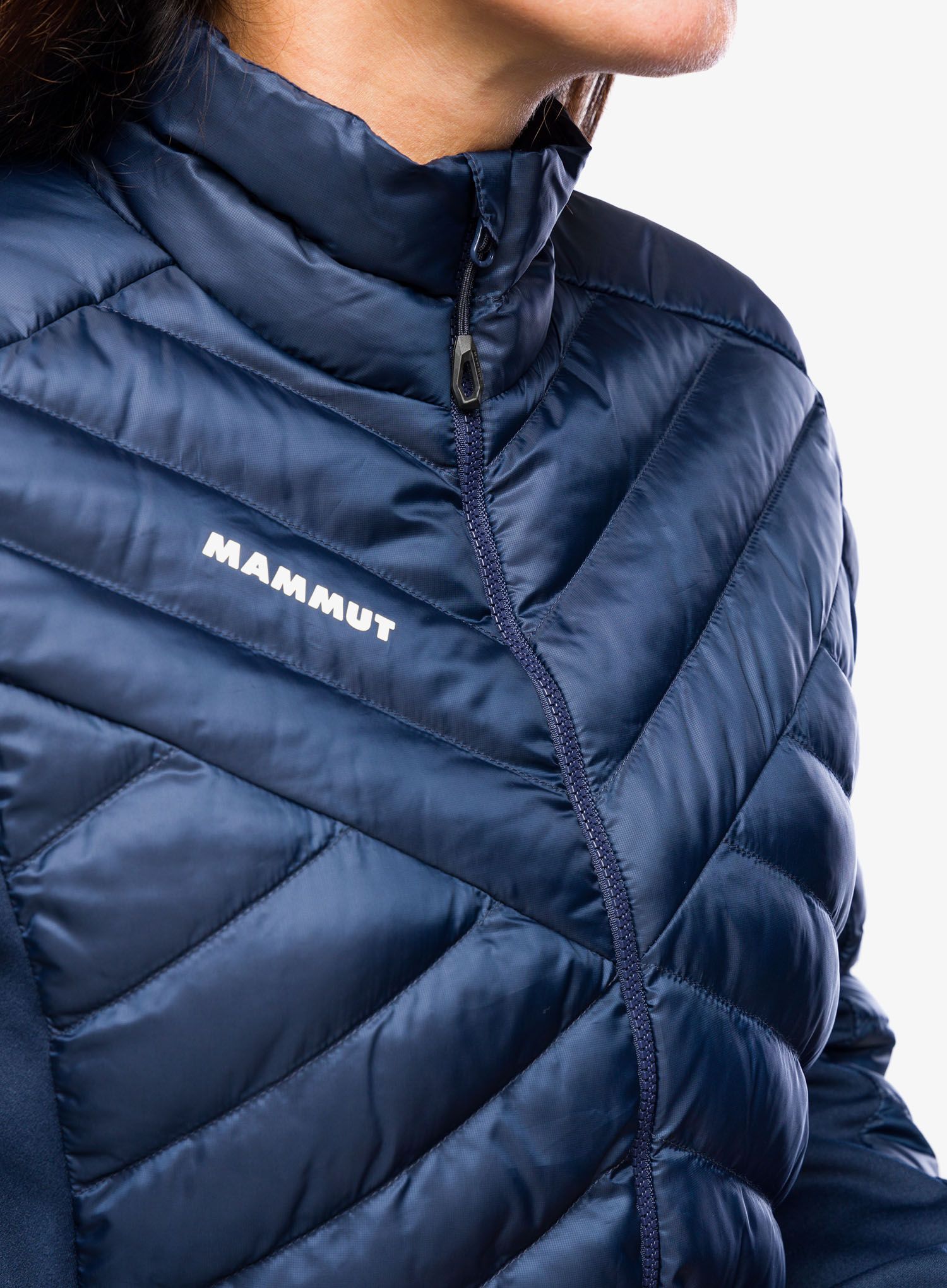 Zateplená bunda dámská Mammut Albula IN Hybrid Jacket - marine