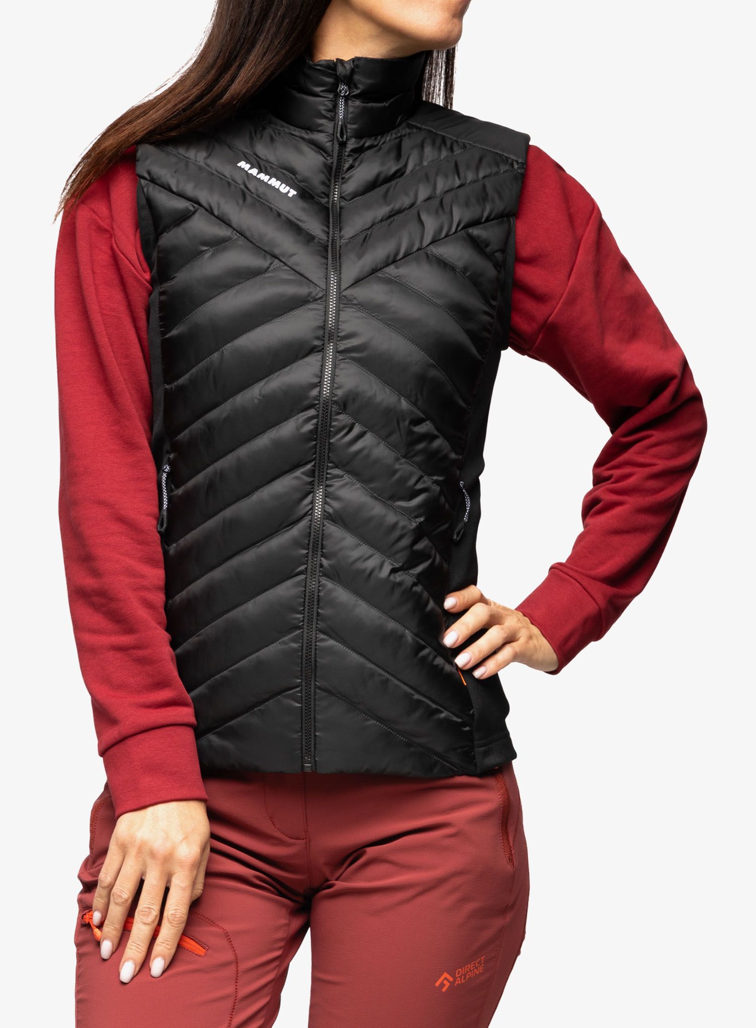 Vesta dámská Mammut Albula IN Hybrid Vest - black