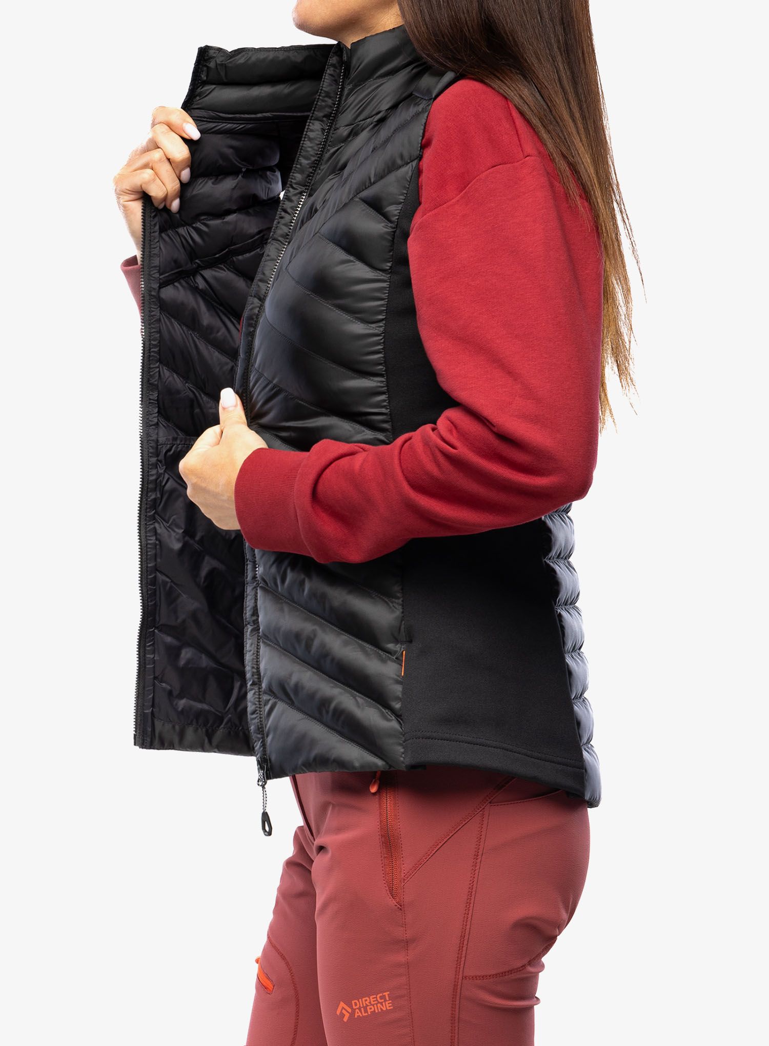 Vesta dámská Mammut Albula IN Hybrid Vest - black
