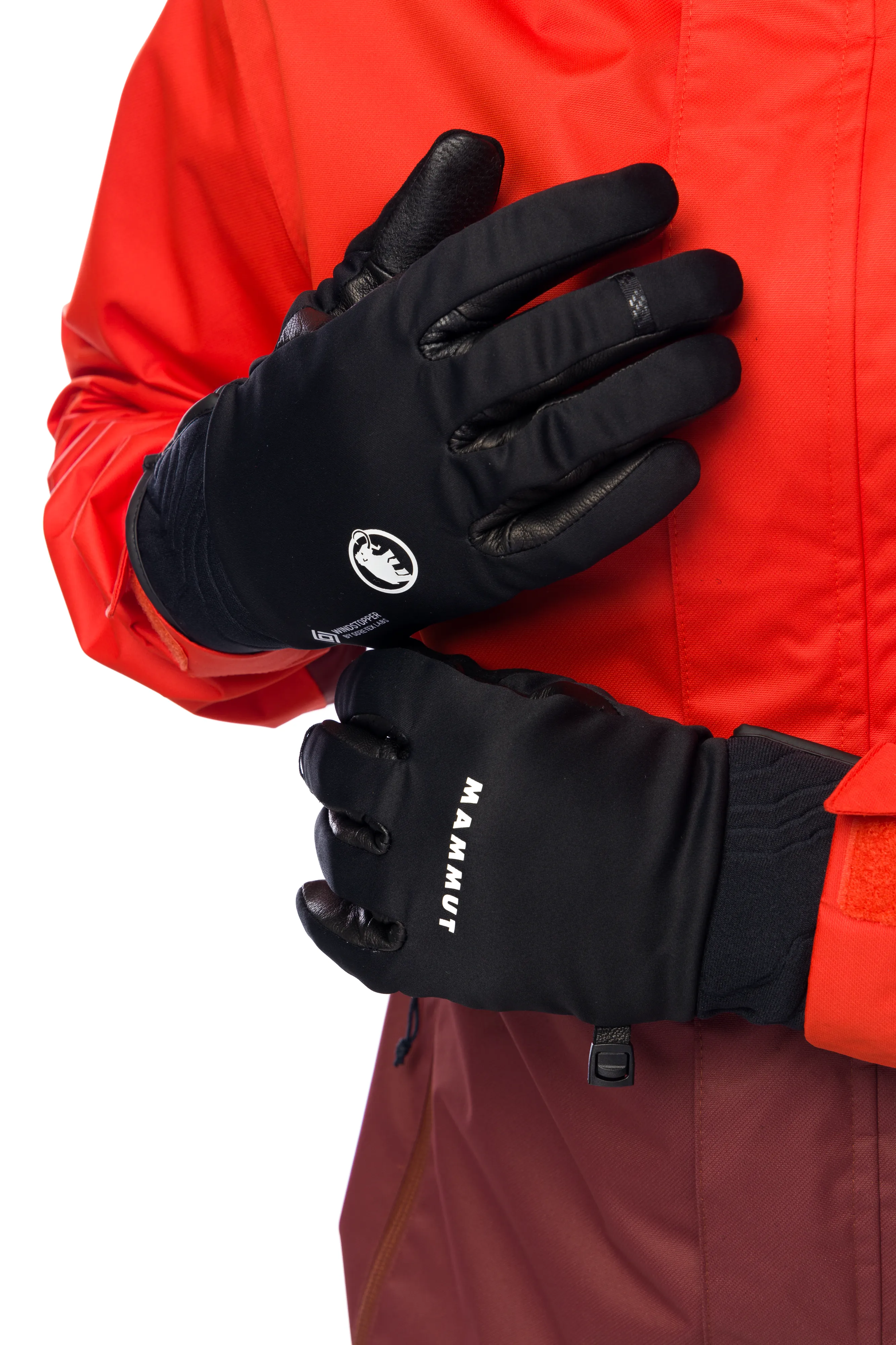 Skialpové rukavice Mammut Astro Guide Glove - black