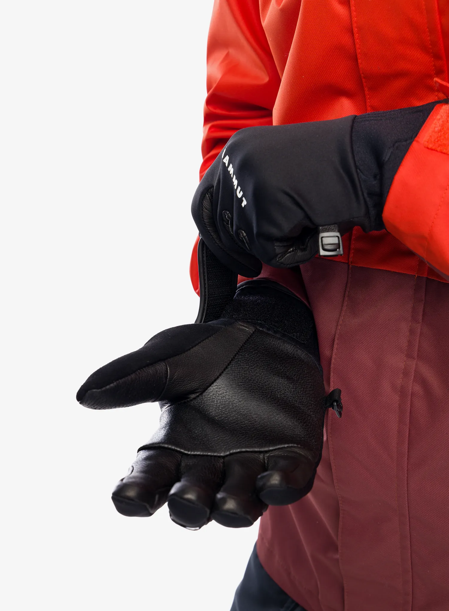 Skialpové rukavice Mammut Astro Guide Glove - black