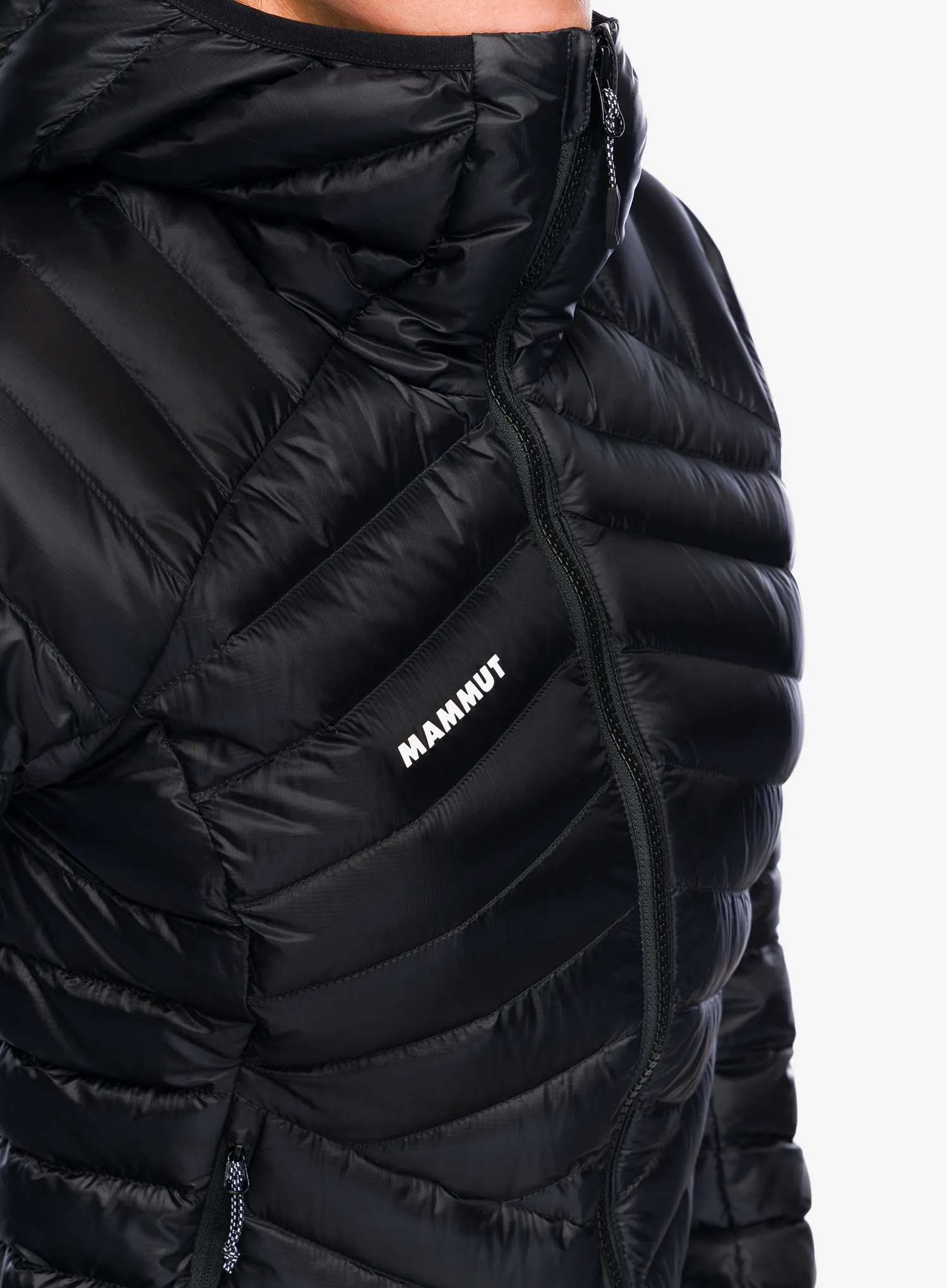 Dámská péřová bunda Mammut Broad Peak IN Hooded Jacket - blk