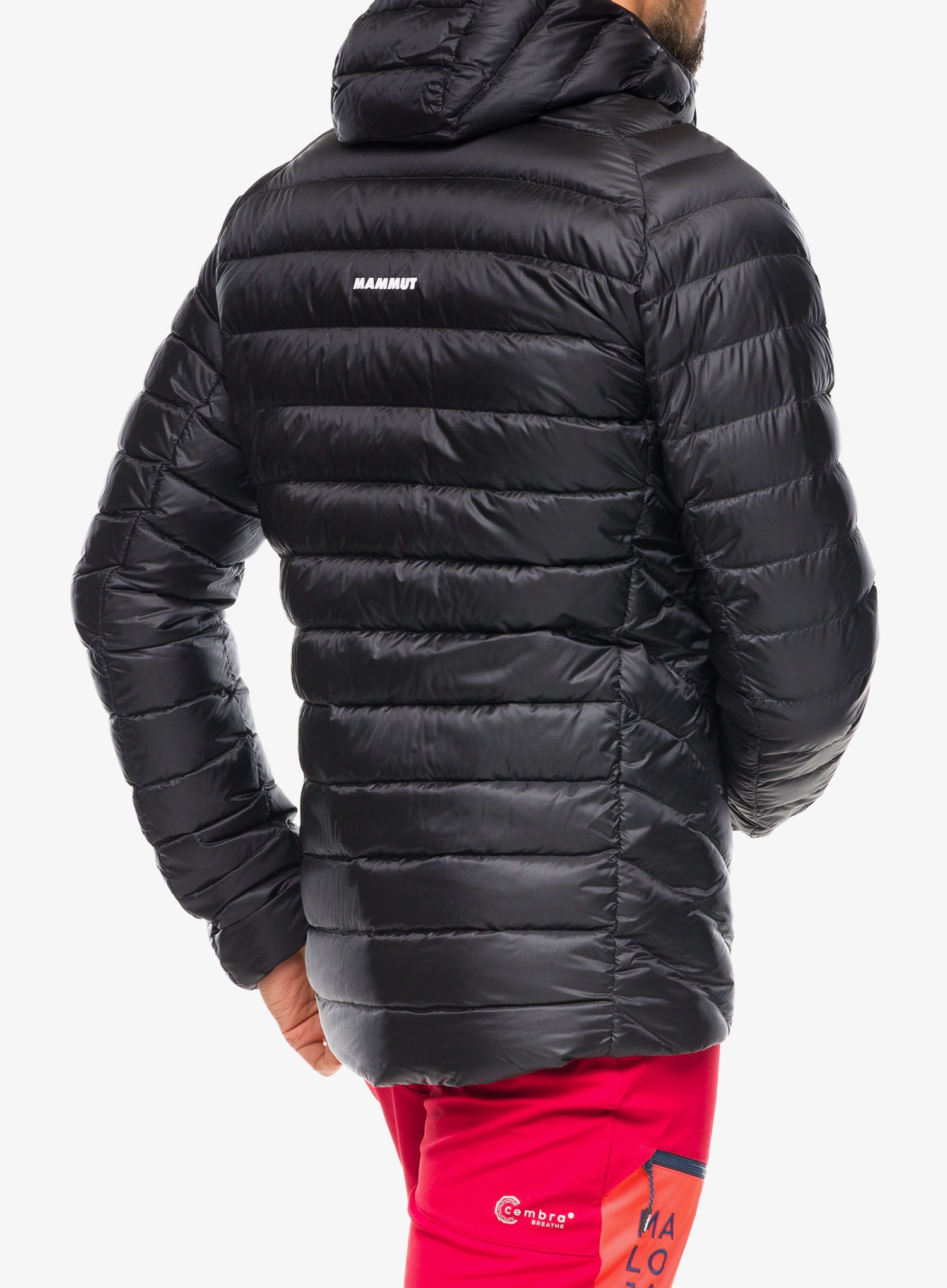 Péřová bunda Mammut Broad Peak IN Hooded Jacket - black