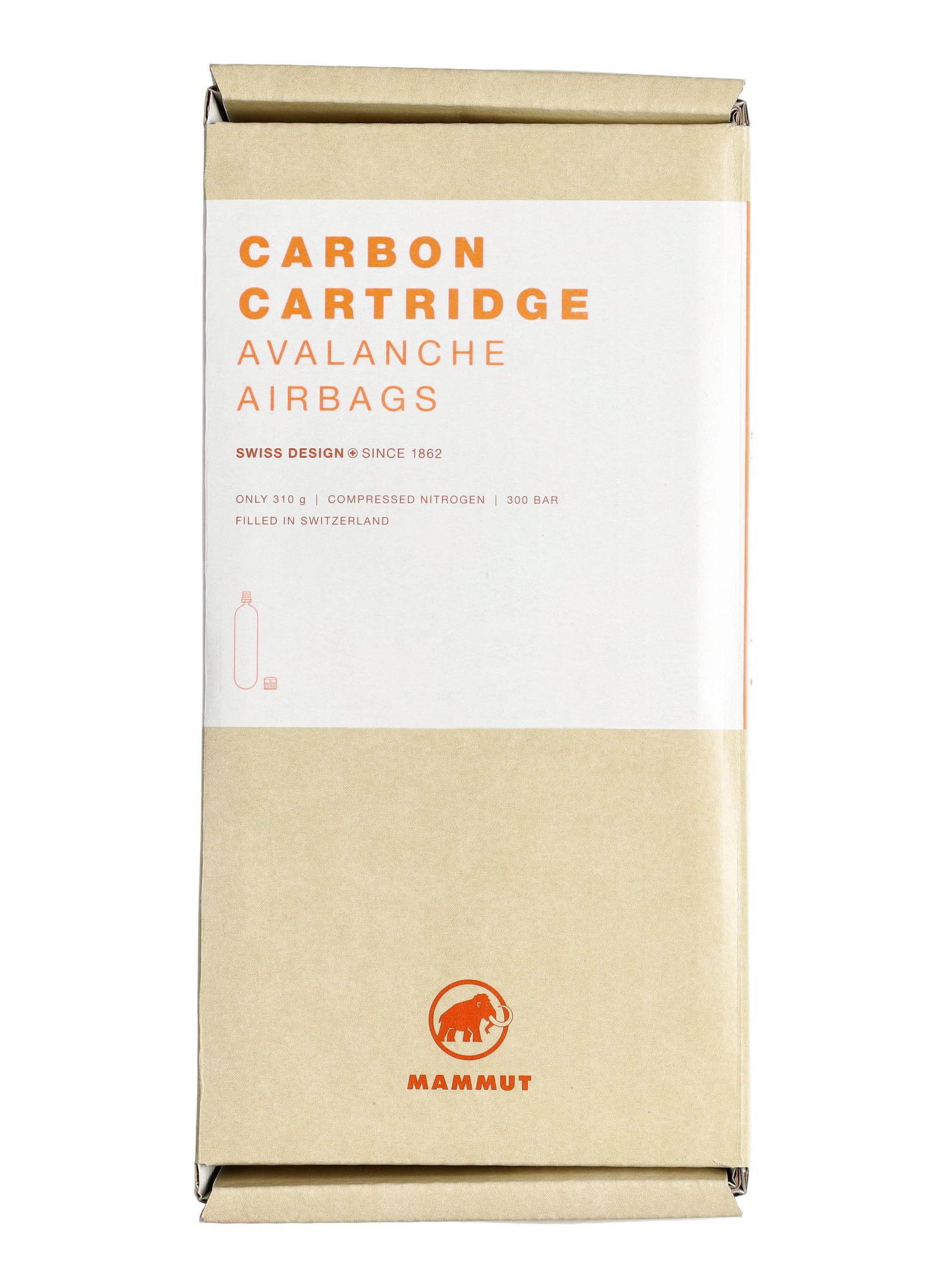 Bombička Mammut Carbon Cartridge 300 bar - black