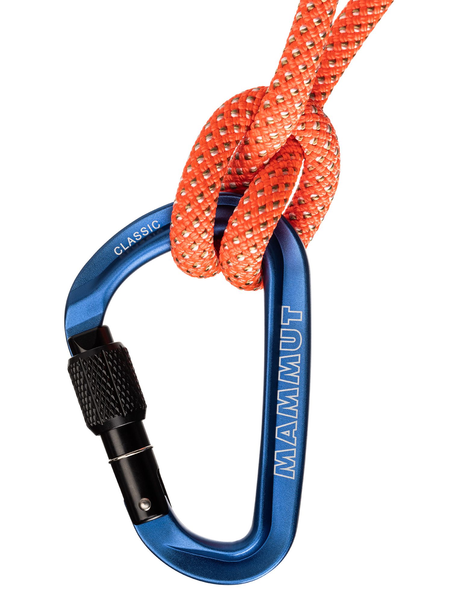 Karabina s pojistkou Mammut Classic HMS Screwgate Carabiner  - blue