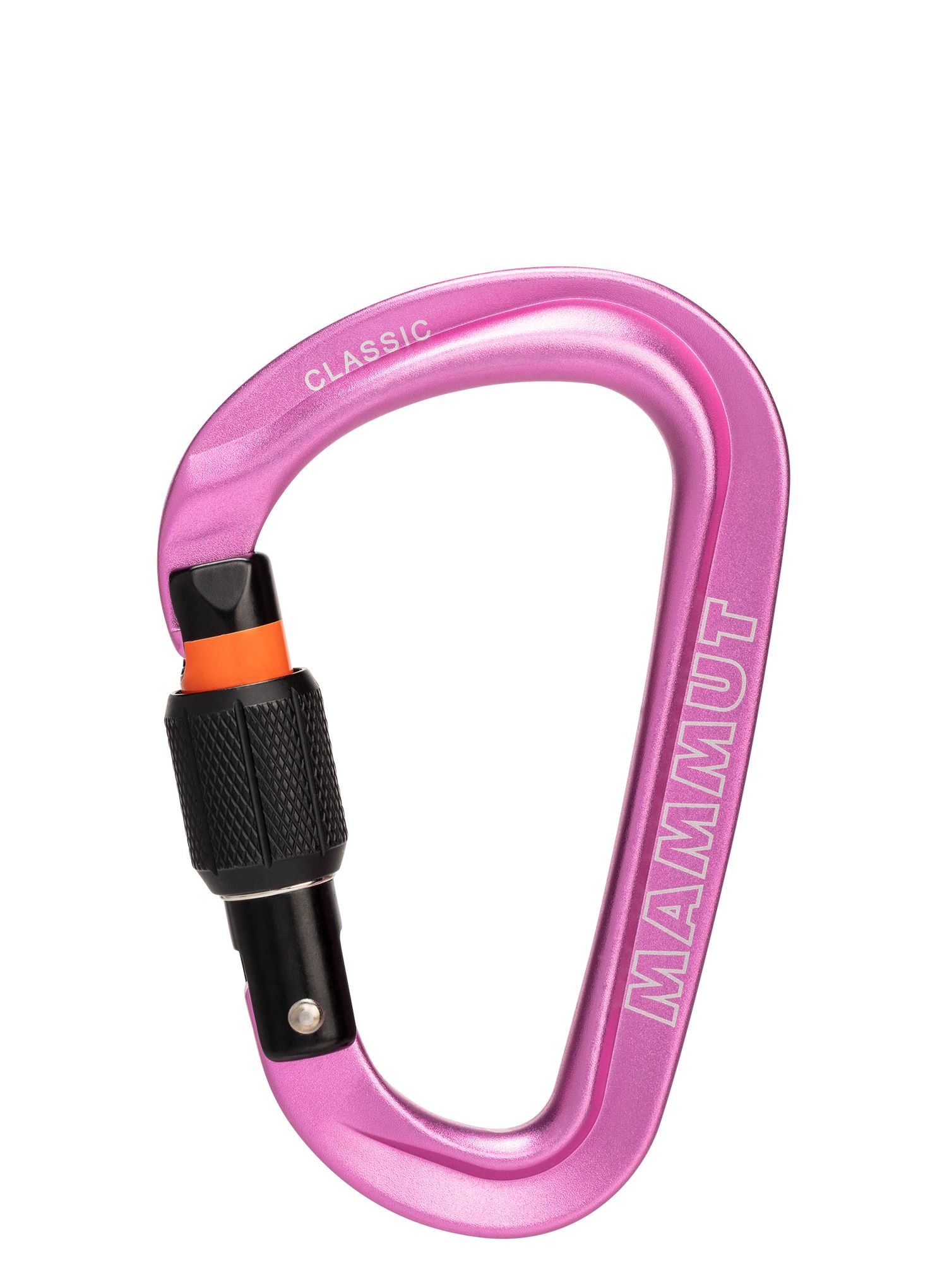 Karabina s pojistkou Mammut Classic HMS Screwgate Carabiner  - pink