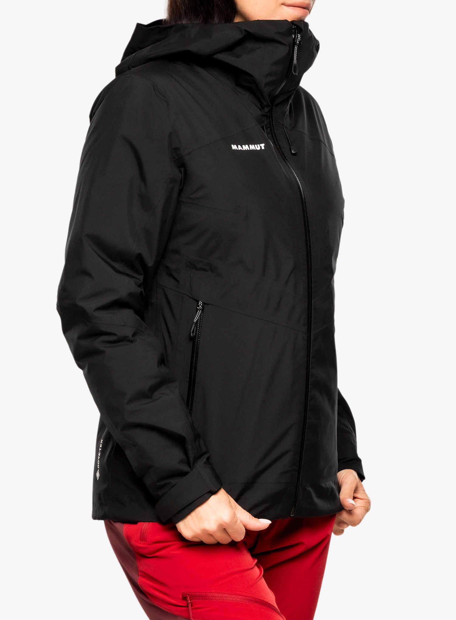 Dámská bunda Mammut Convey 3 in 1 HS Hooded Jacket - black/black