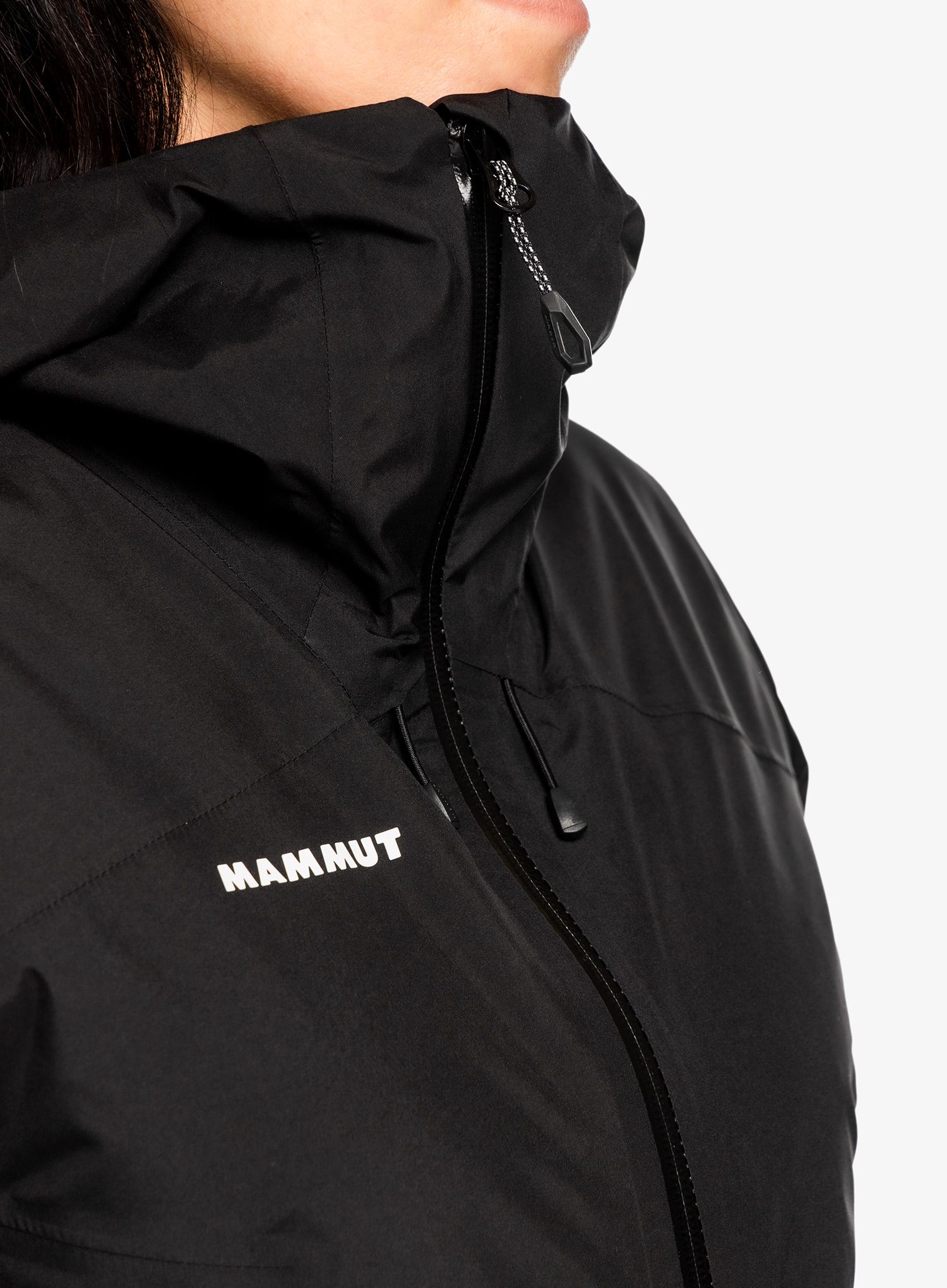 Dámská bunda Mammut Convey 3 in 1 HS Hooded Jacket - black/black
