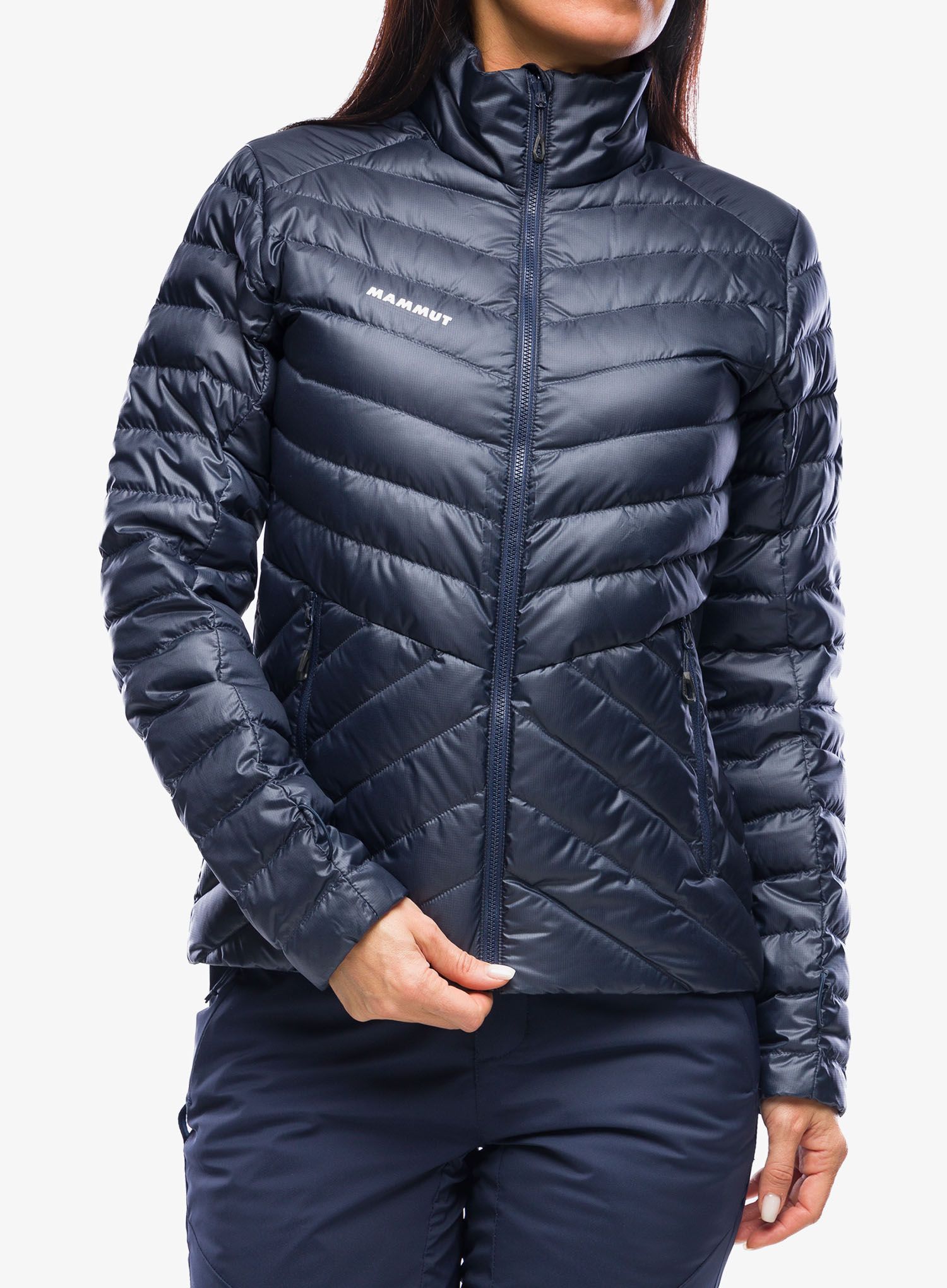 Dámská bunda Mammut Convey 3 in 1 HS Hooded Jacket - deep ice/marine