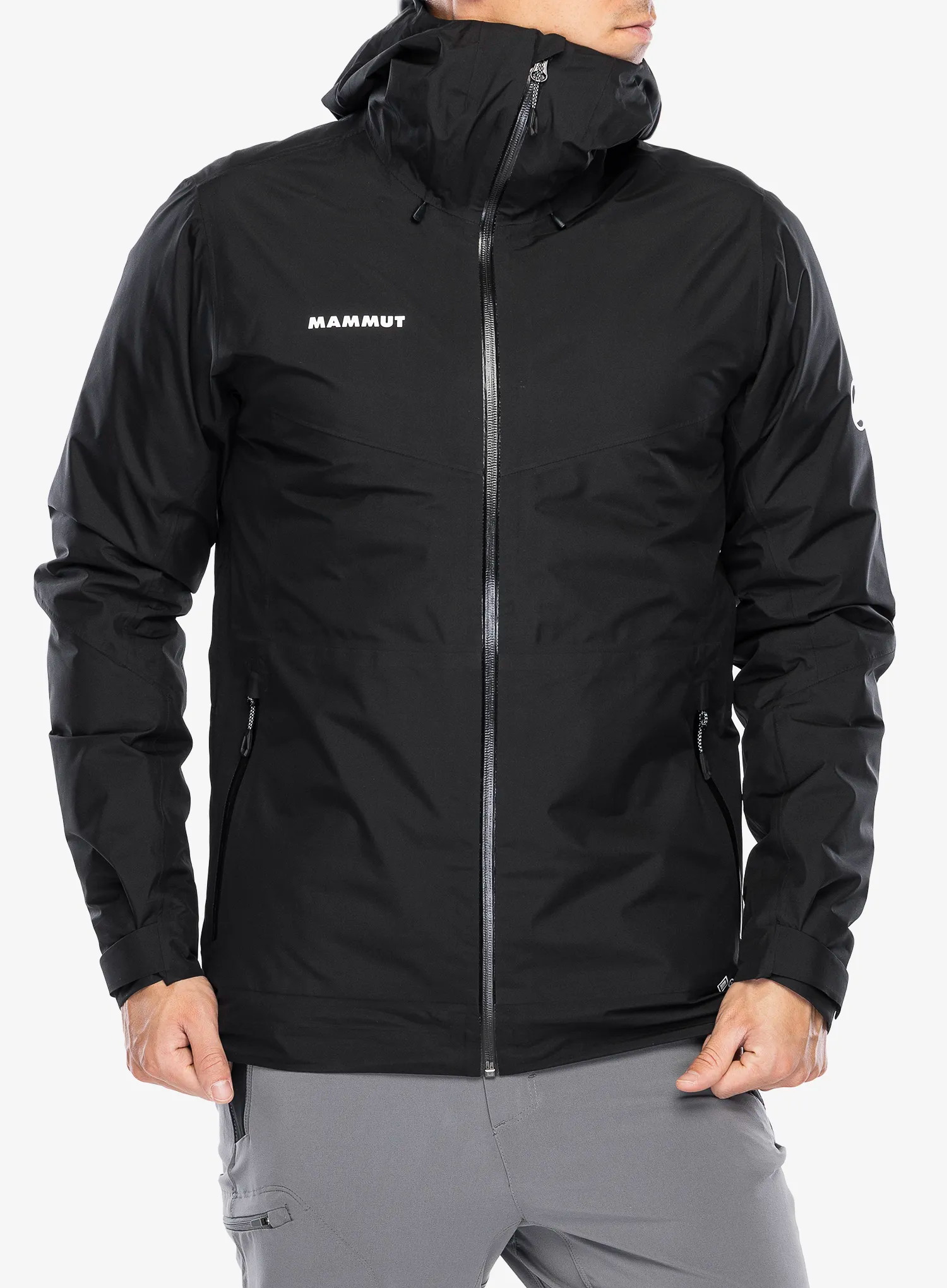 Bunda Mammut Convey 3in1 HS Hooded Jacket - black/black