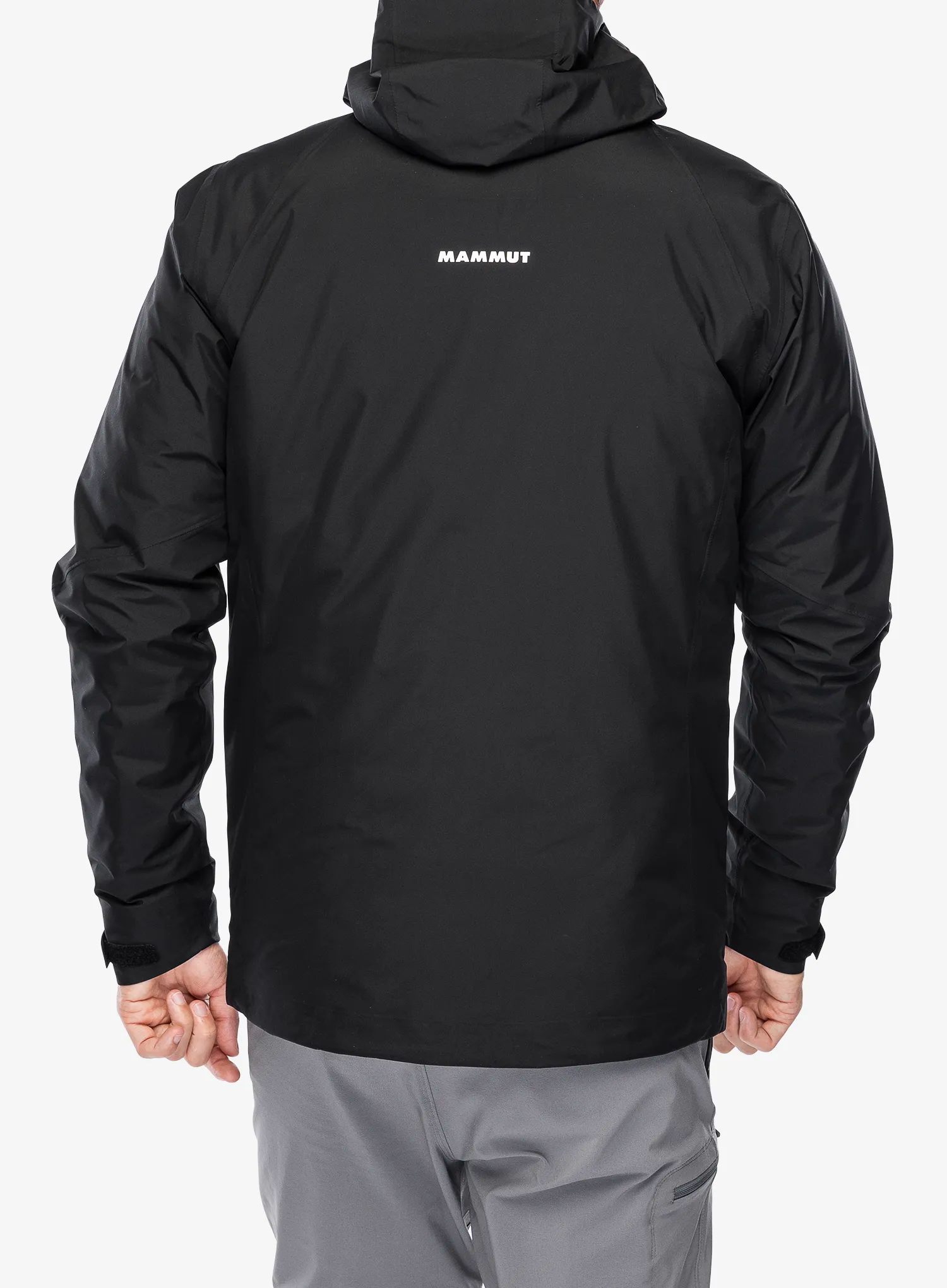 Bunda Mammut Convey 3in1 HS Hooded Jacket - black/black
