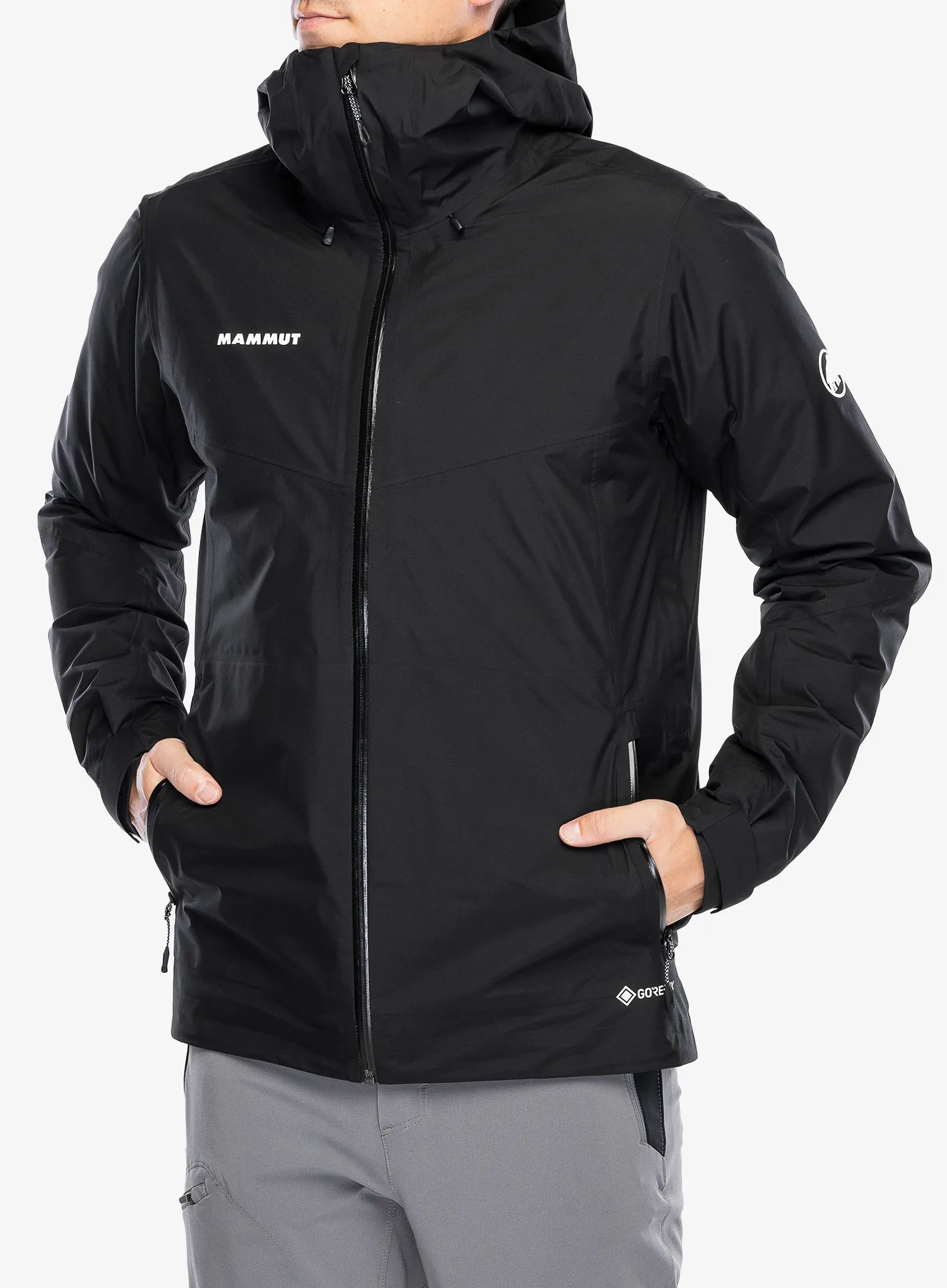 Bunda Mammut Convey 3in1 HS Hooded Jacket - black/black