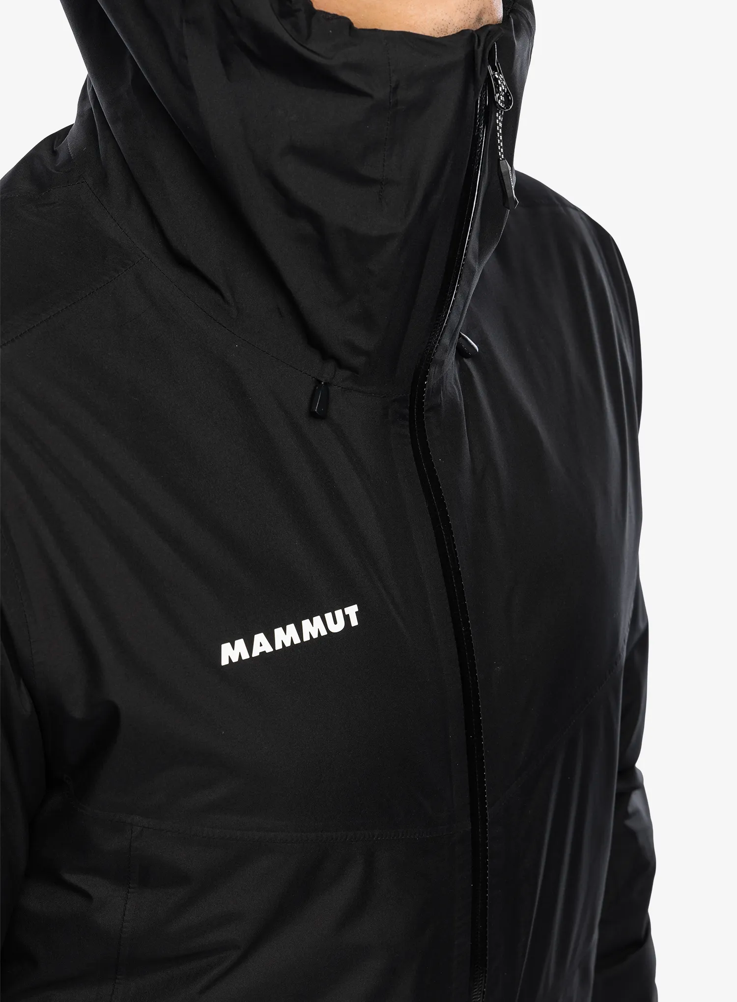 Bunda Mammut Convey 3in1 HS Hooded Jacket - black/black