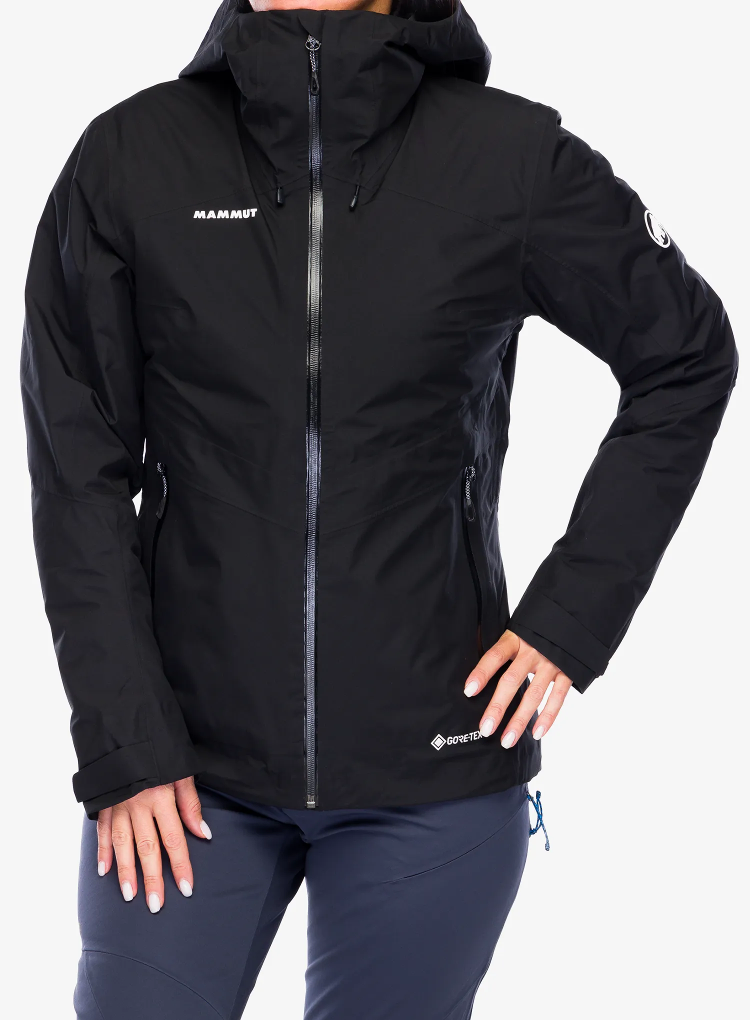 Dámská bunda Mammut Convey 3in1 HS Hooded Jacket - black/black