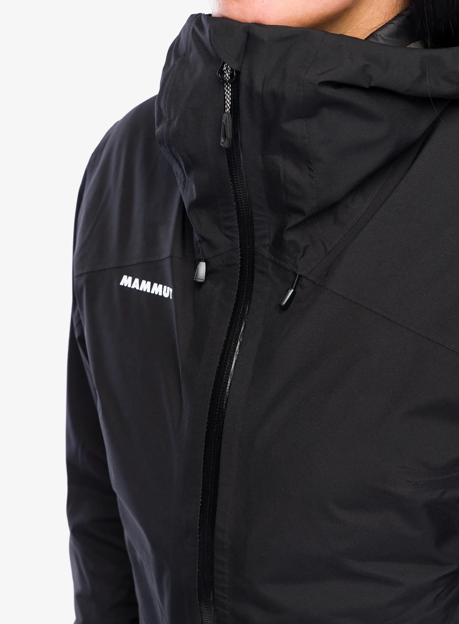 Dámská bunda Mammut Convey 3in1 HS Hooded Jacket - black/black