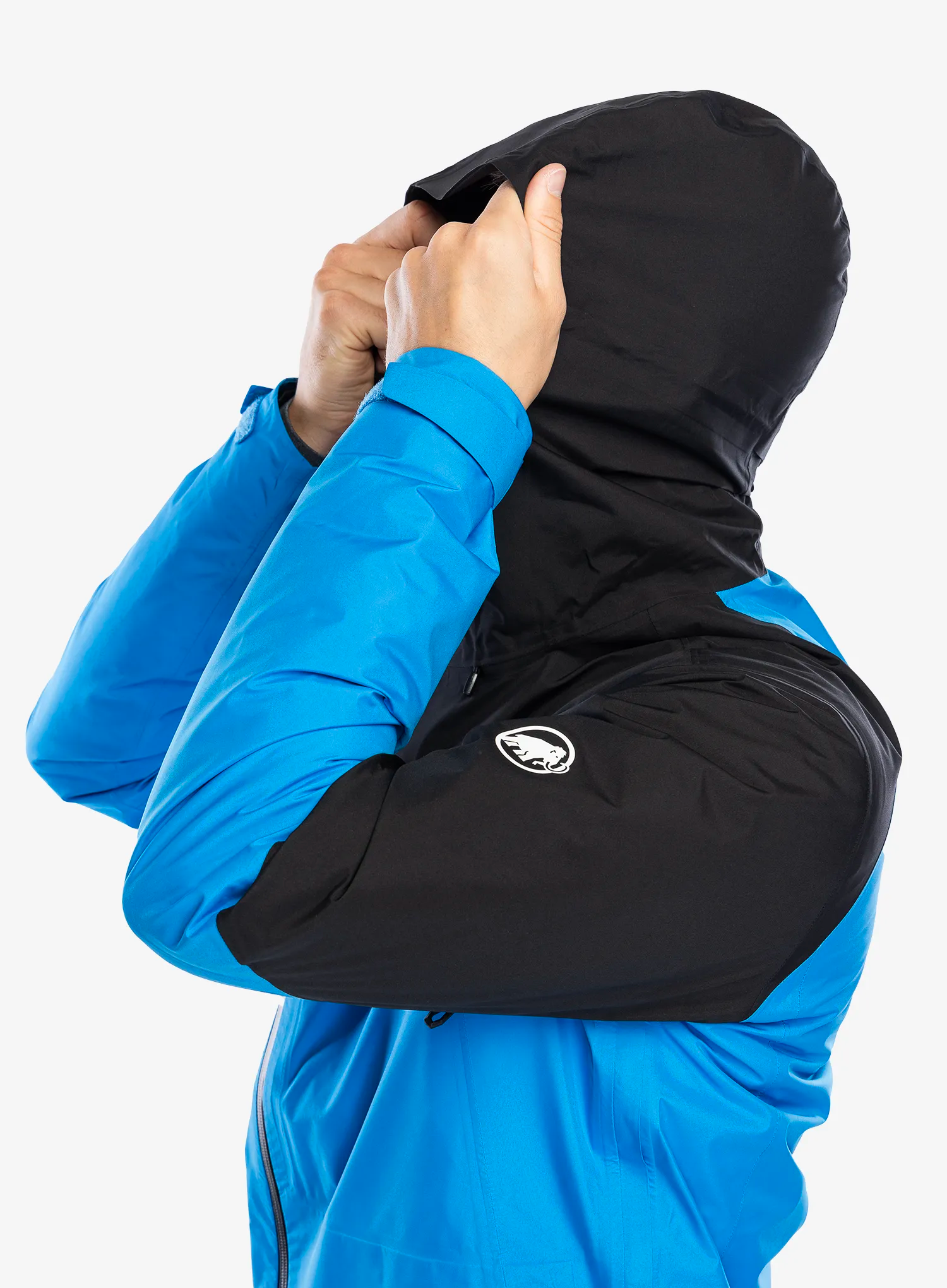 Bunda Mammut Convey 3in1 HS Hooded Jacket - glacier blue/black